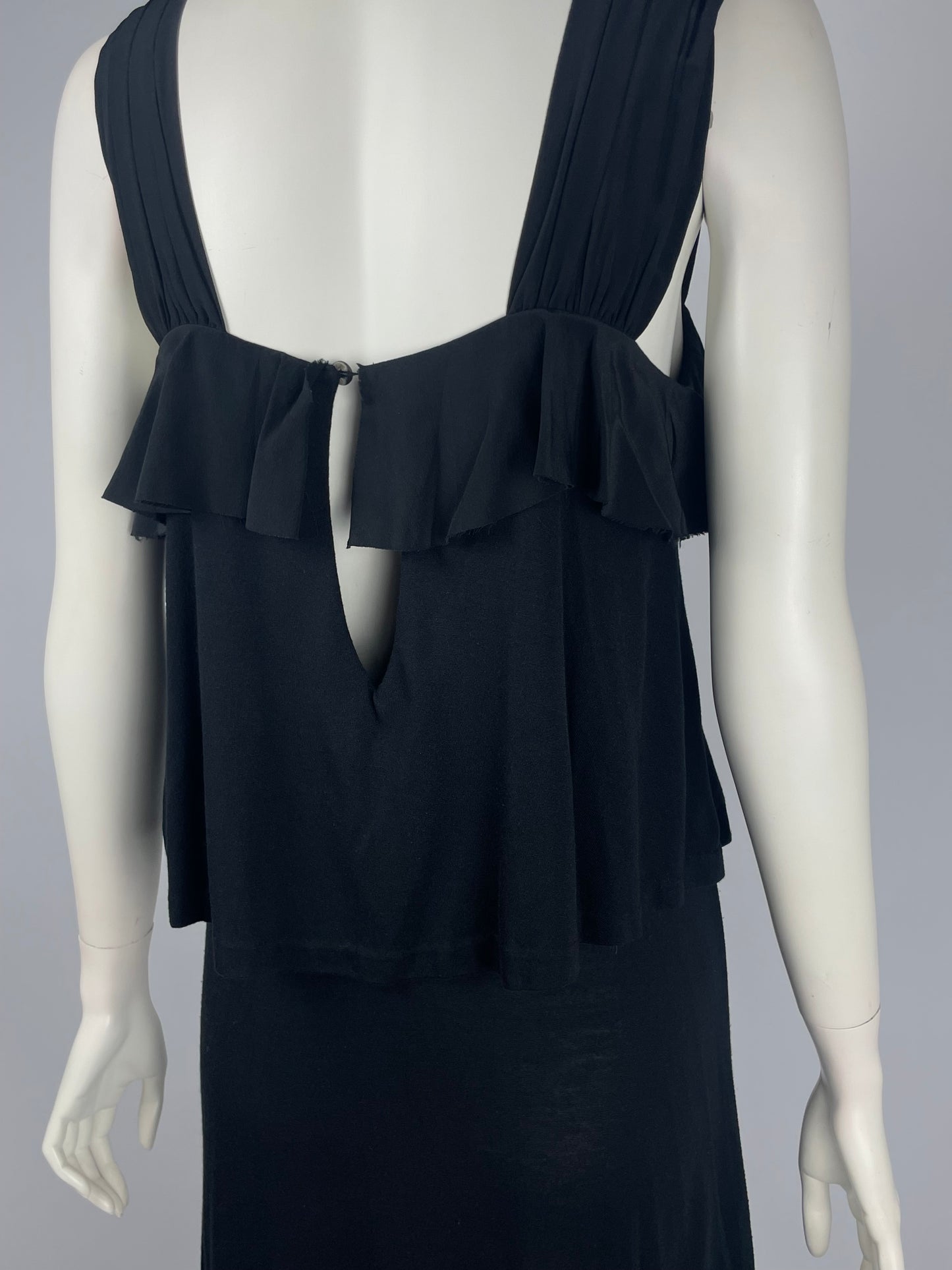 Miu Miu 2010 Ruffle Maxi Dress