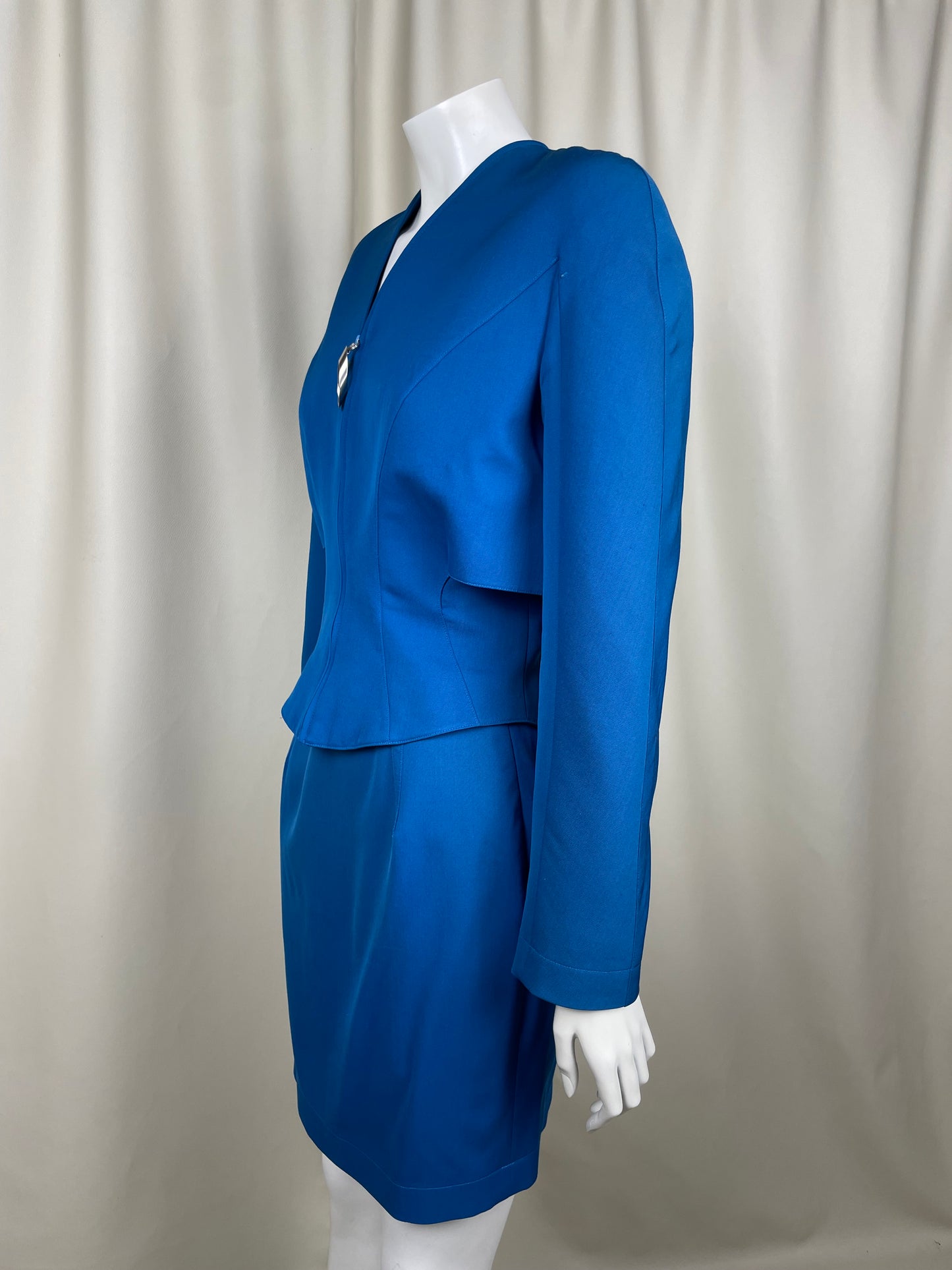 Thierry Mugler 1990’s Blue Space Suit (M)