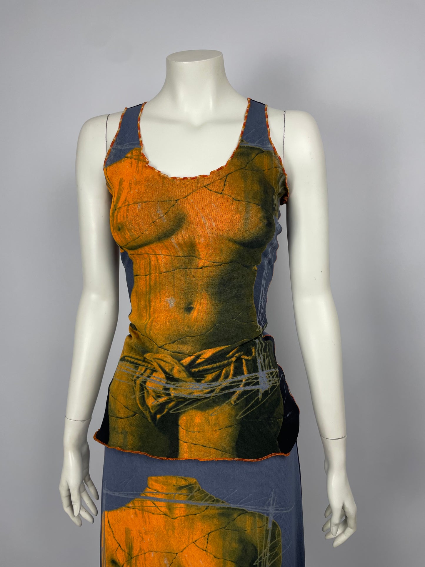 Jean Paul Gaultier S/S 1999 Venus Mesh Set