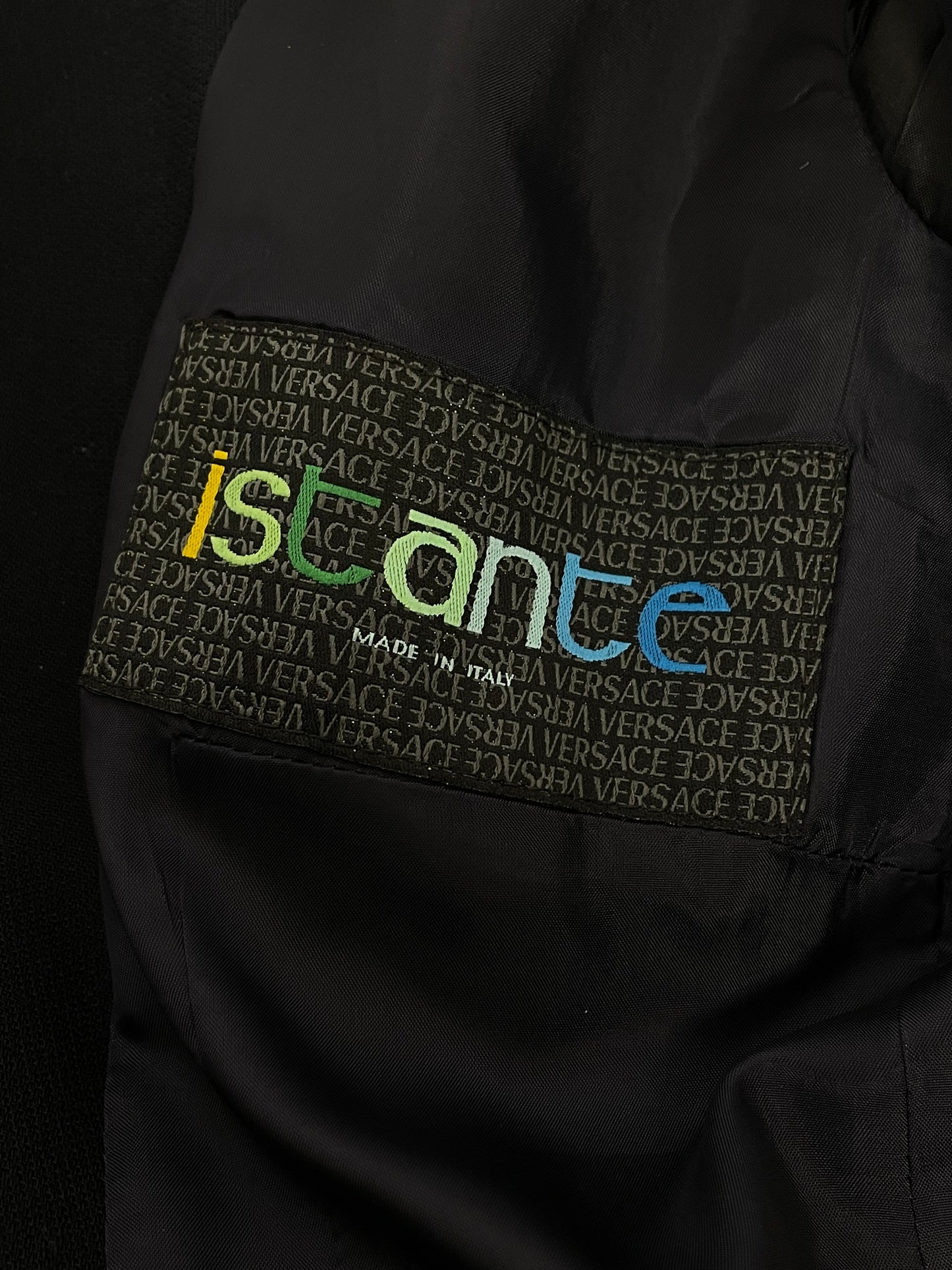 Istante by Gianni Versace early 1990’s double breasted suit