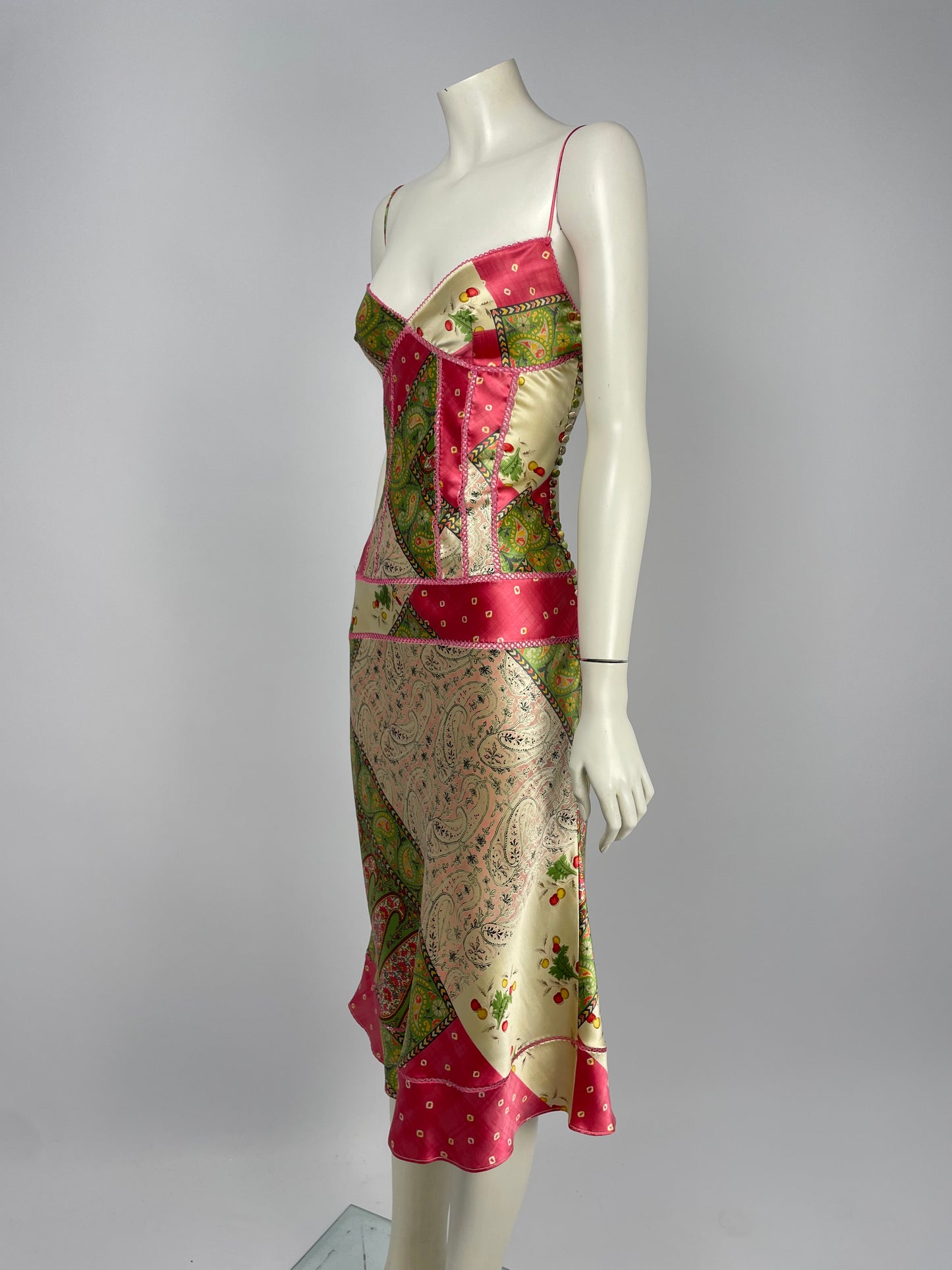 Dior by John Galliano S/S 2004 Bias Cut Maxi Dress