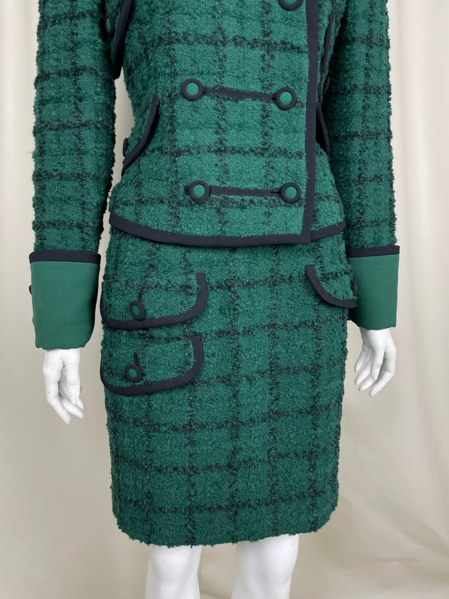 Gianni Versace Couture F/W 1993 Naomi Campbell Runway Suit (M)