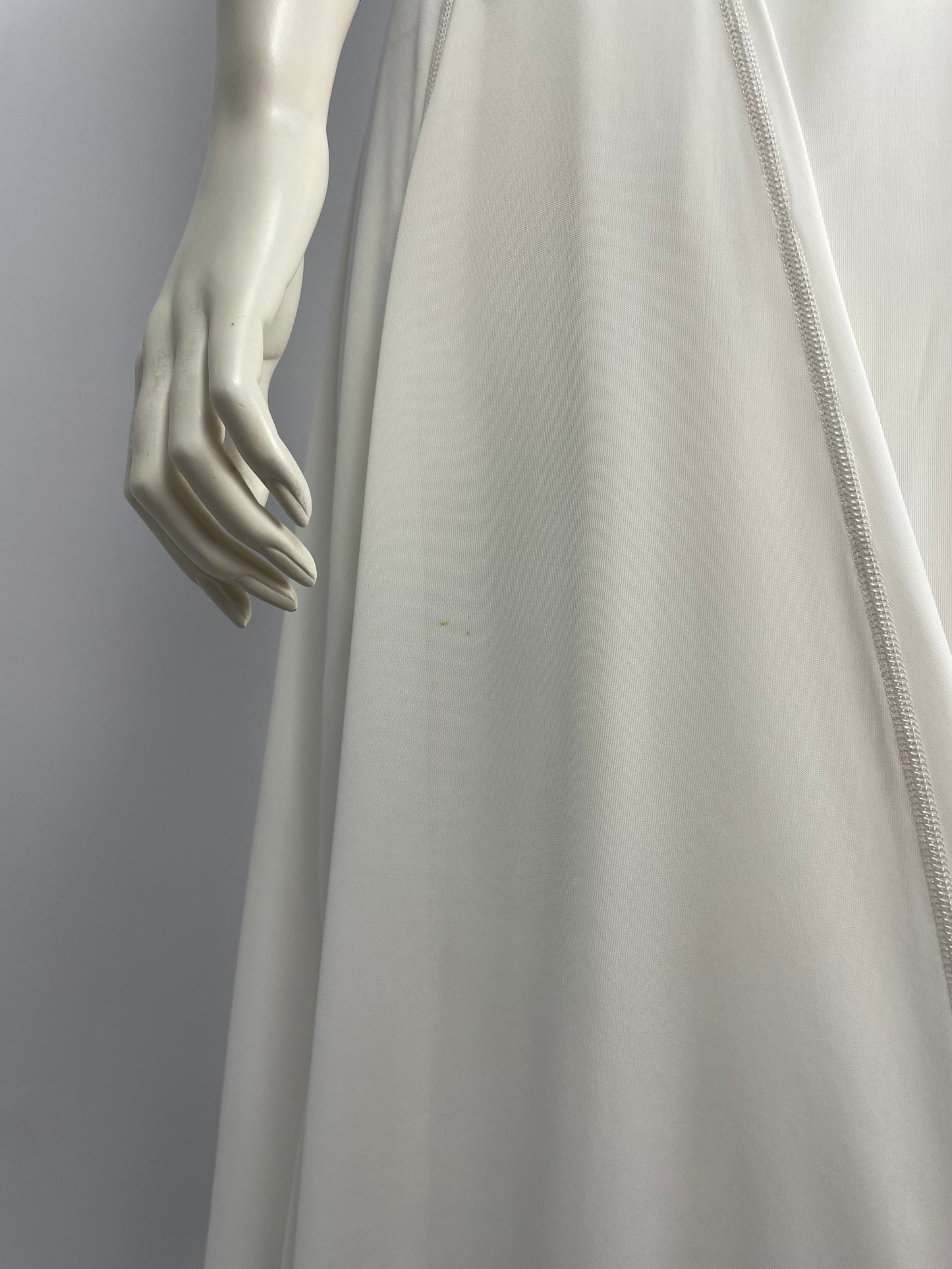 Jean Paul Gaultier white maxi dress