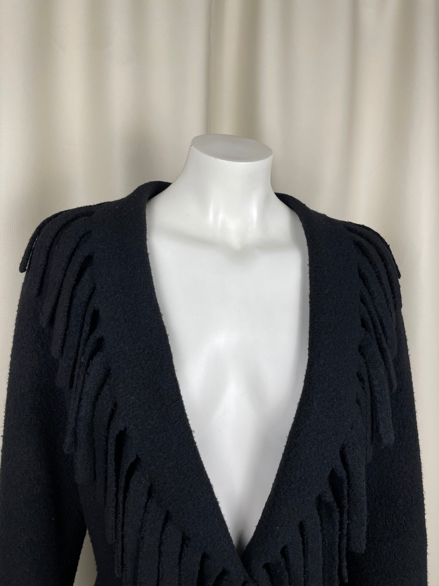Thierry Mugler Fringes Wool Jacket (L)