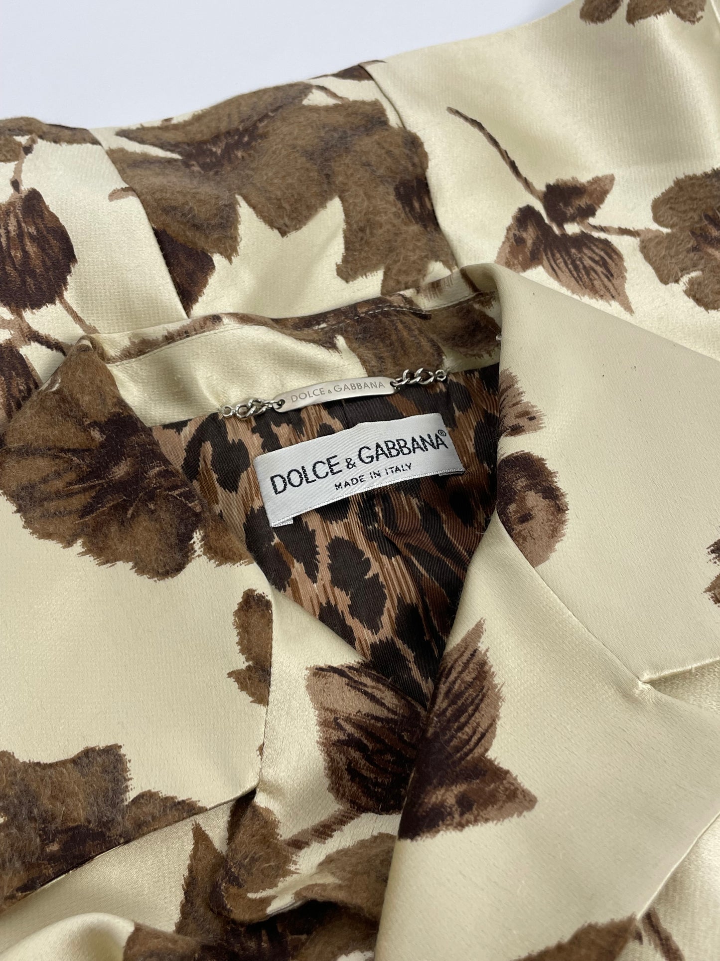 Dolce gabbana S/S 1997 jacquard jacket