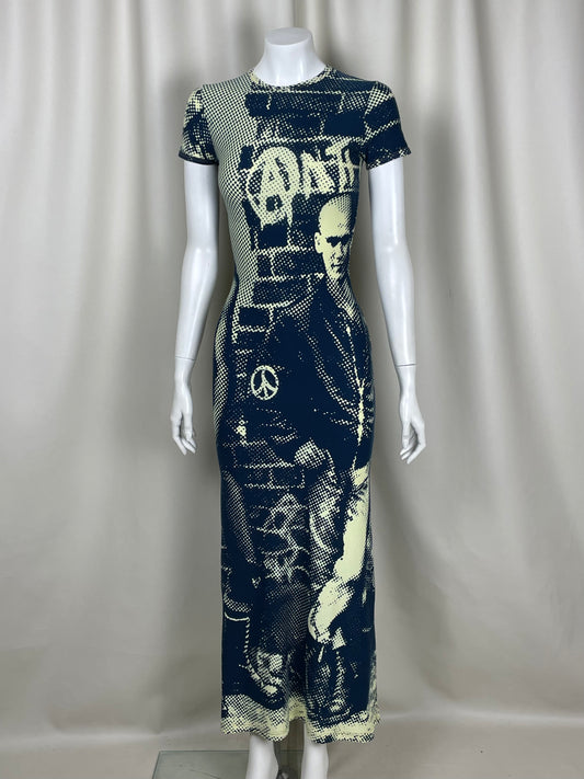 Jean Paul Gaultier F/W 1997 'Fight Racism' Dress