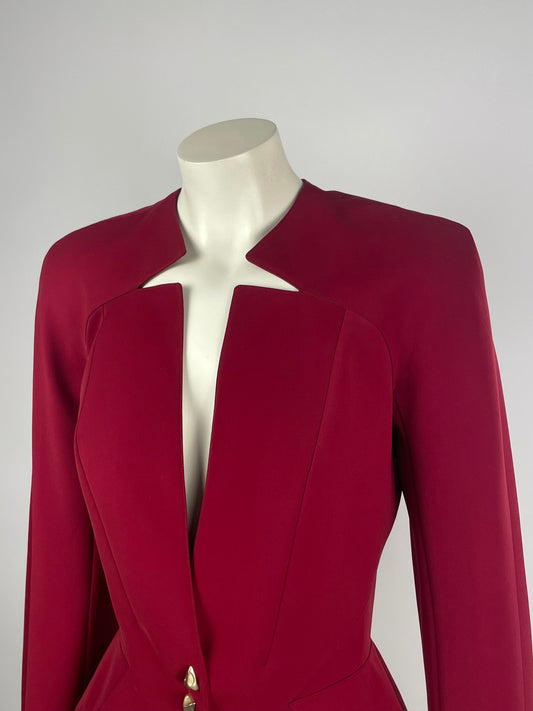 Thierry Mugler 2000’s Red Power Jacket