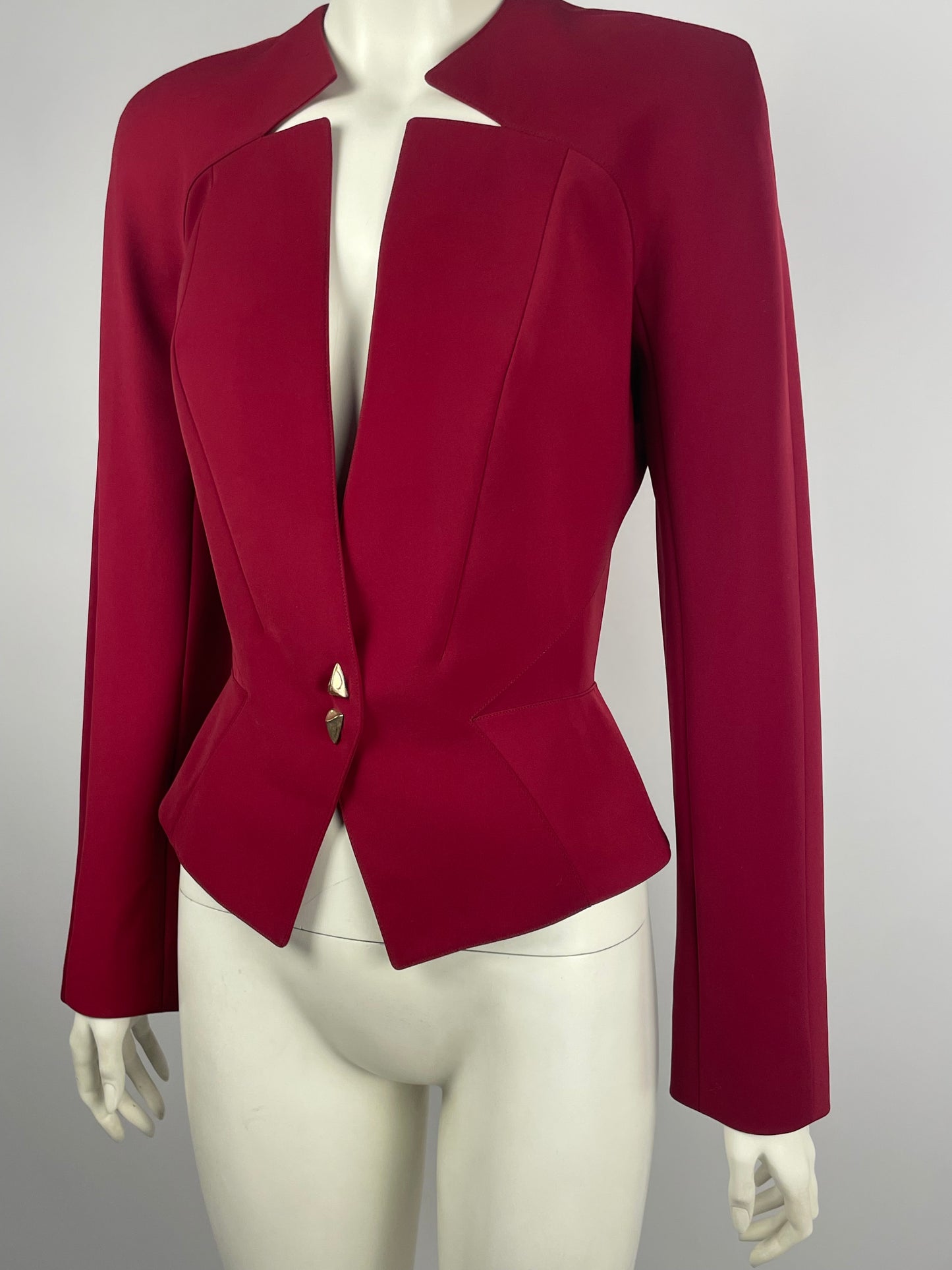 Thierry Mugler 2000’s Red Power Jacket