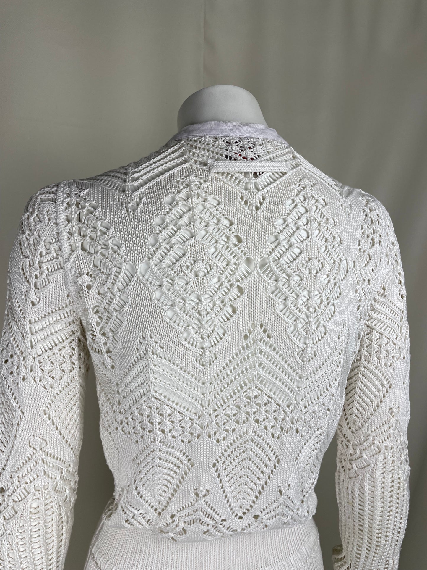 Jean Paul Gaultier Lace Cardigan (S)