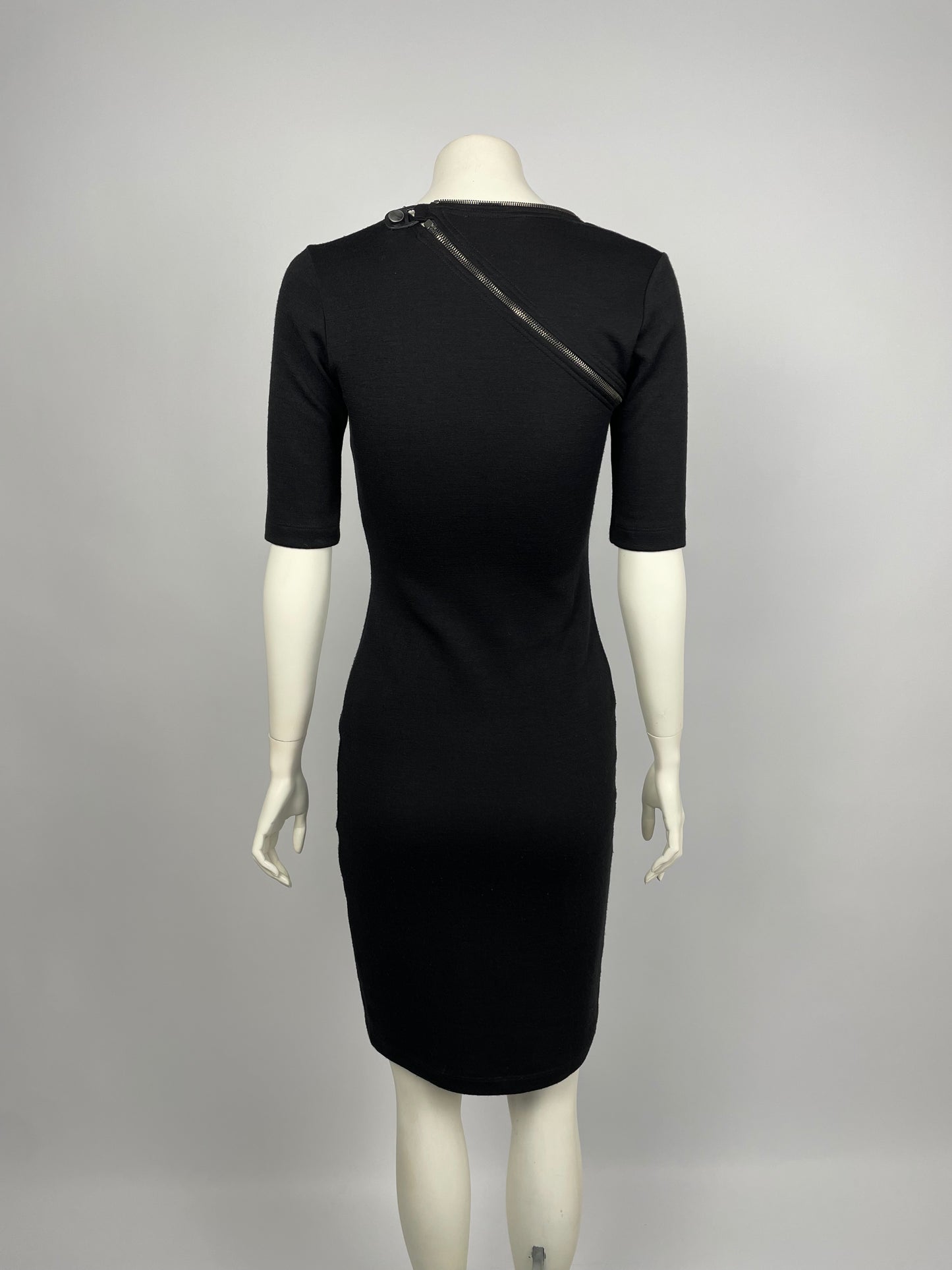 Plein Sud Asymmetrical Zipper Dress