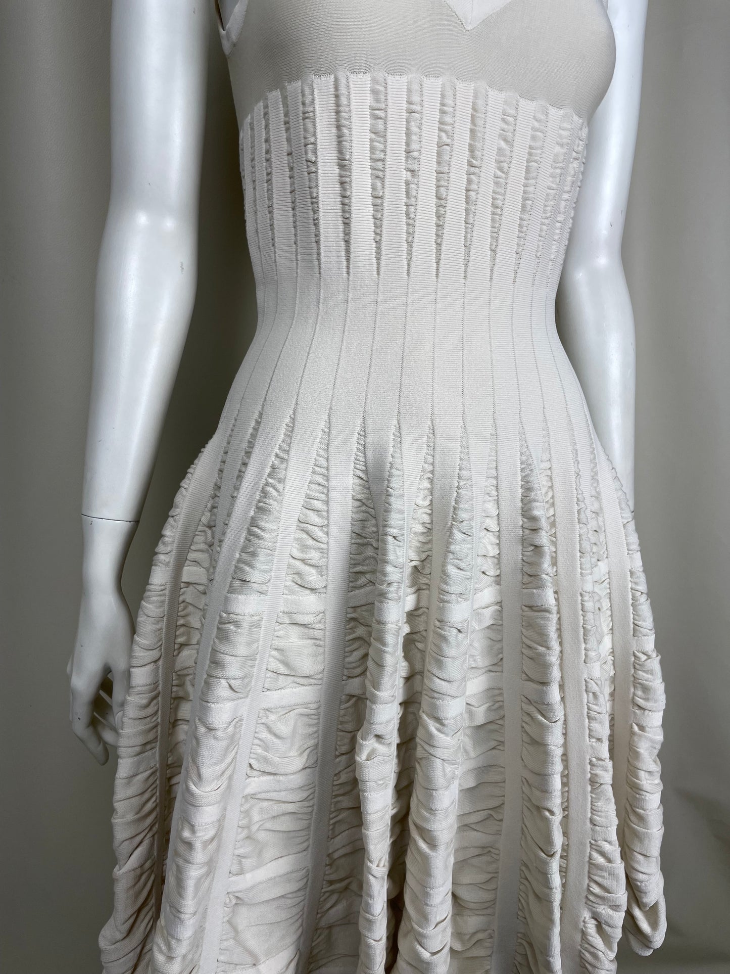 Alaia S/S 2009 Gathered Knit Dress (S)