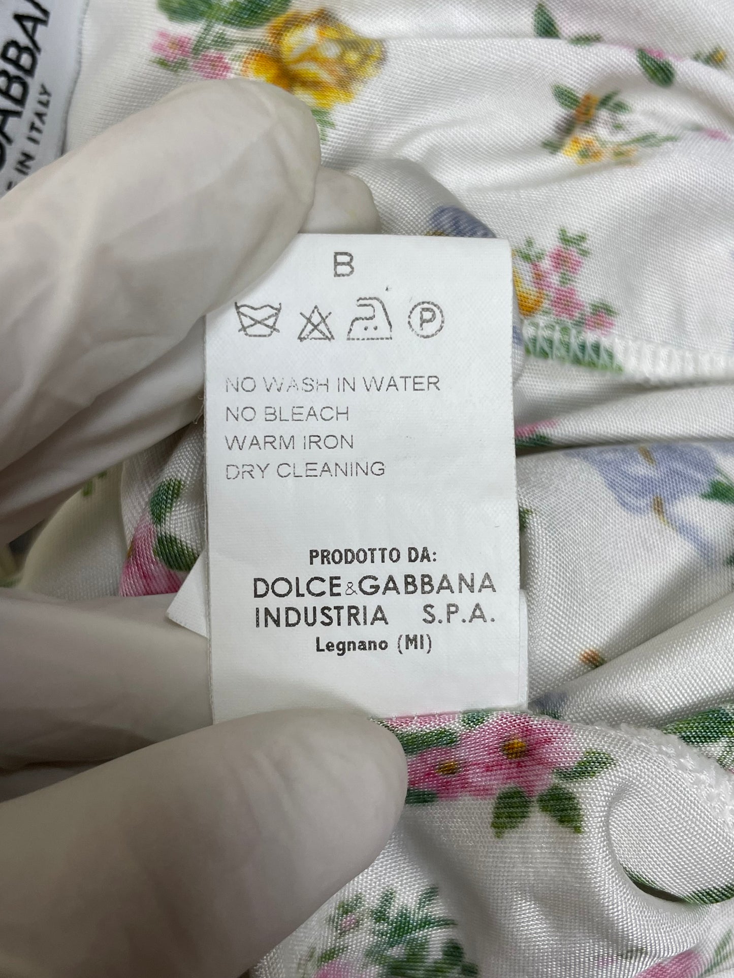 Dolce & Gabbana 1990’s Floral Maxi Dress