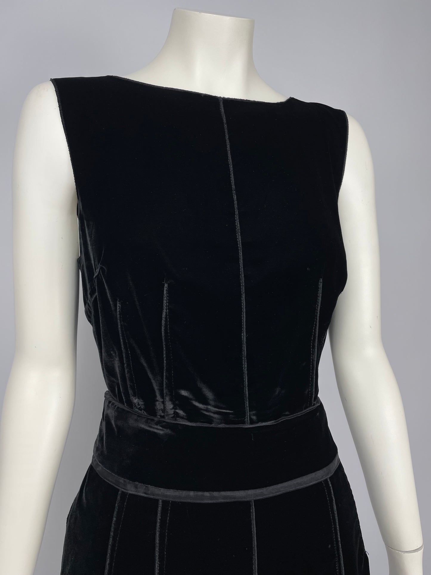 Dolce & Gabbana velvet dress