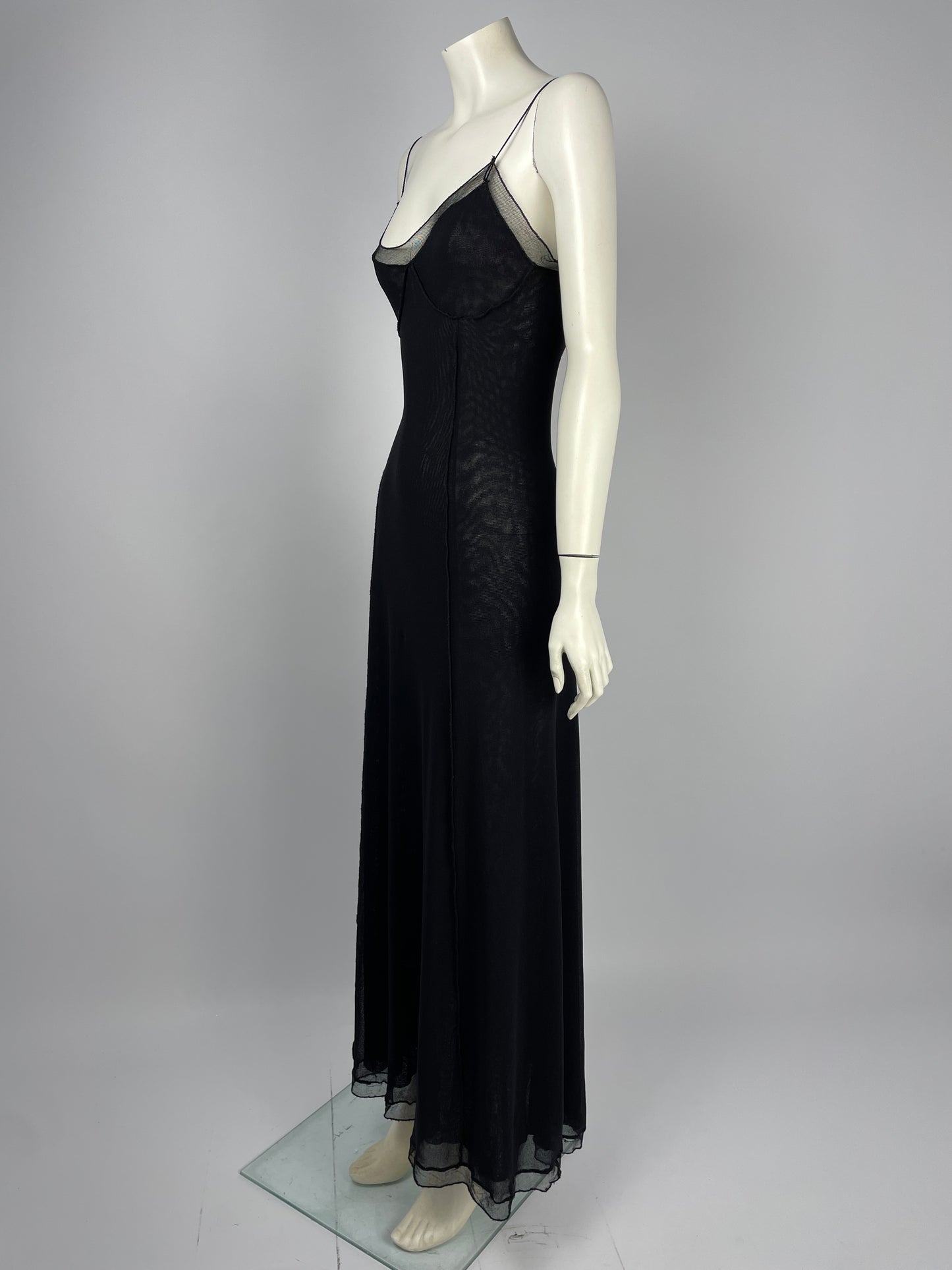 Jean Paul Gaultier 1990’s mesh maxi dress