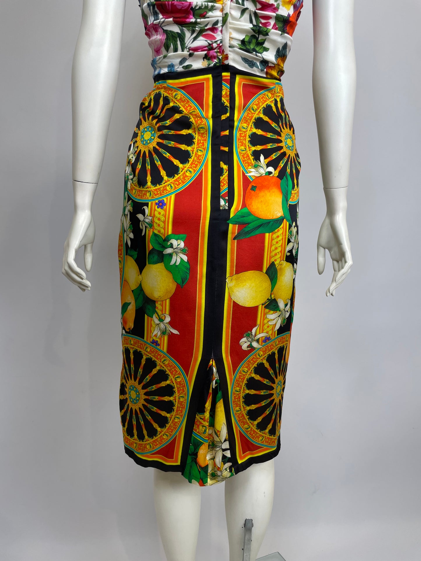 Dolce & Gabbana Lemon Print Dress
