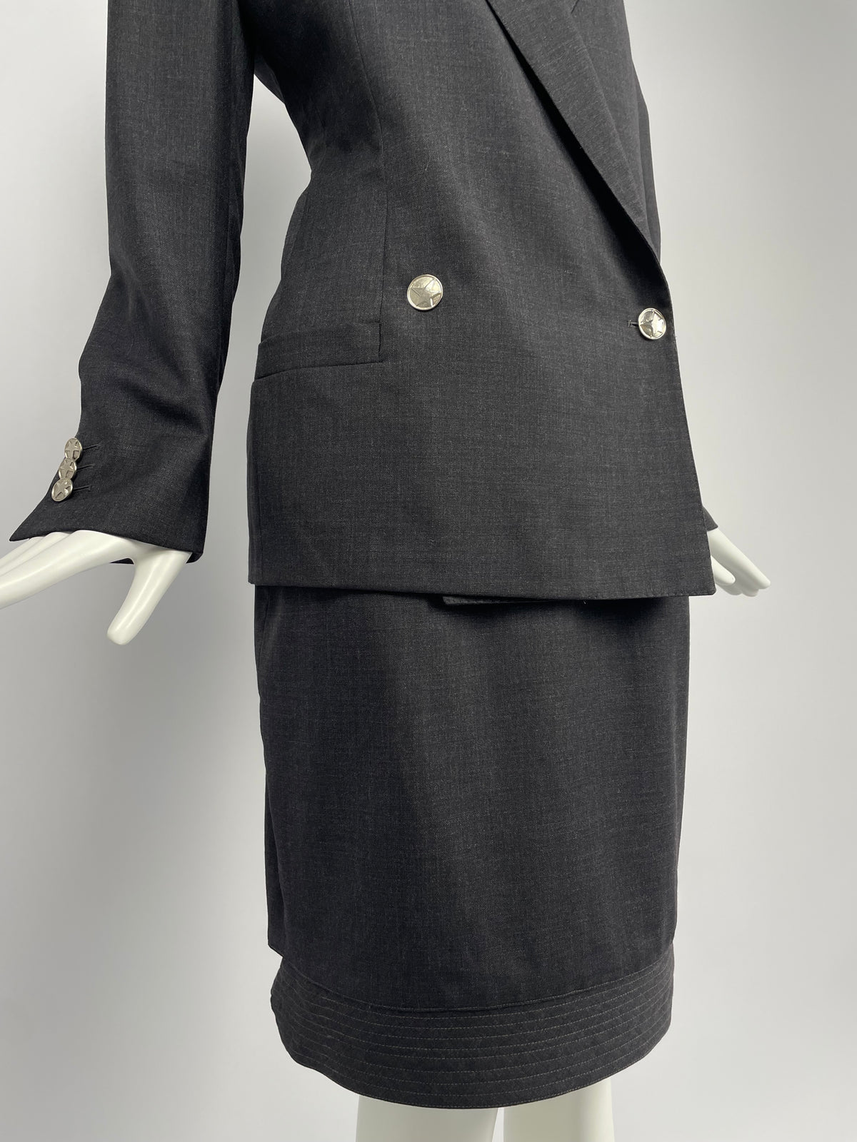 Gianni Versace F/W 1990 double breasted suit