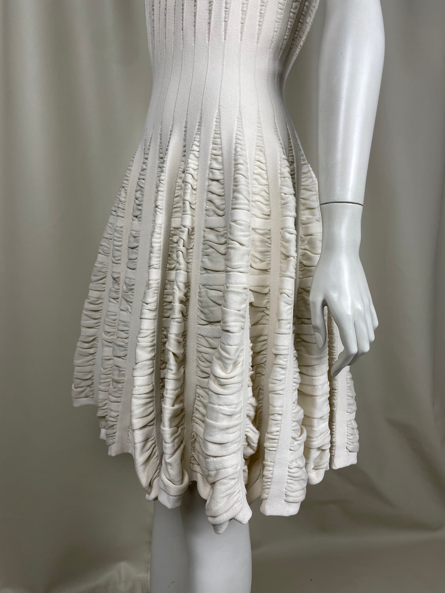 Alaia S/S 2009 Gathered Knit Dress (S)