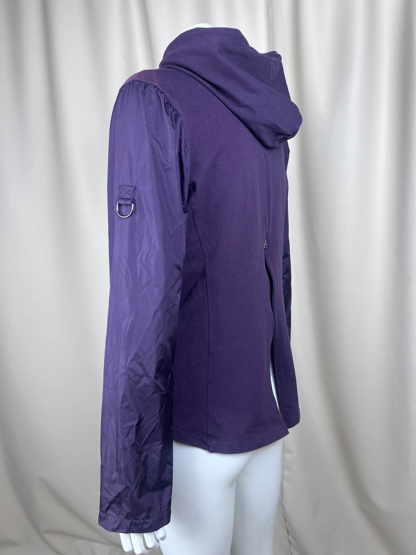 Prada 1990’s purple zip up jacket (M)