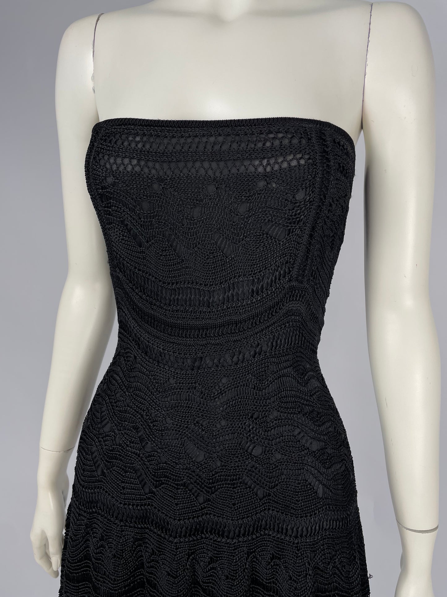 Dior by John Galliano S/S 2008 Viscose knit dress