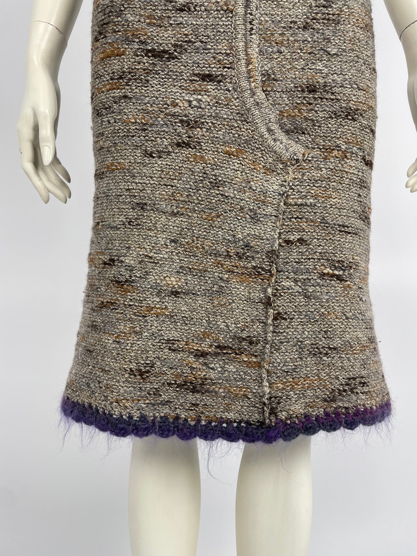 Chanel F/W 1999 tweed skirt