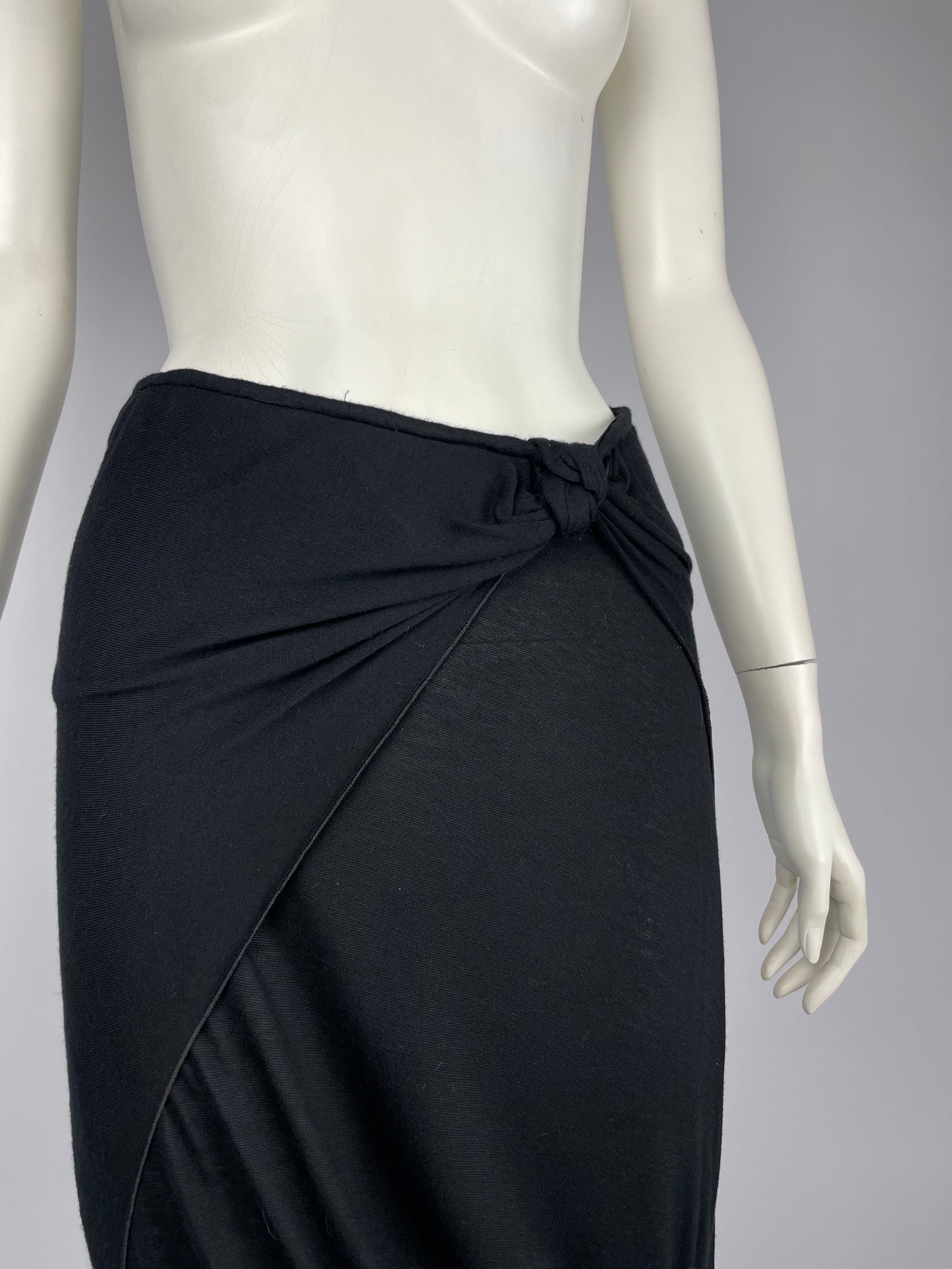 Giorgio Armani 2000’s knot gathered skirt