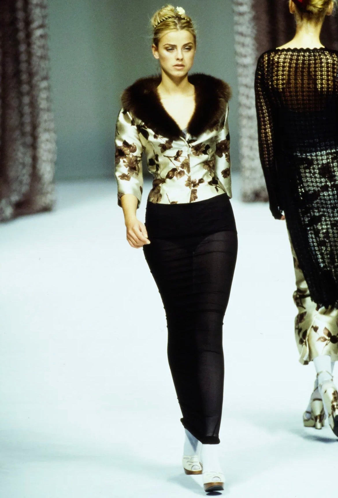 Dolce gabbana S/S 1997 jacquard jacket