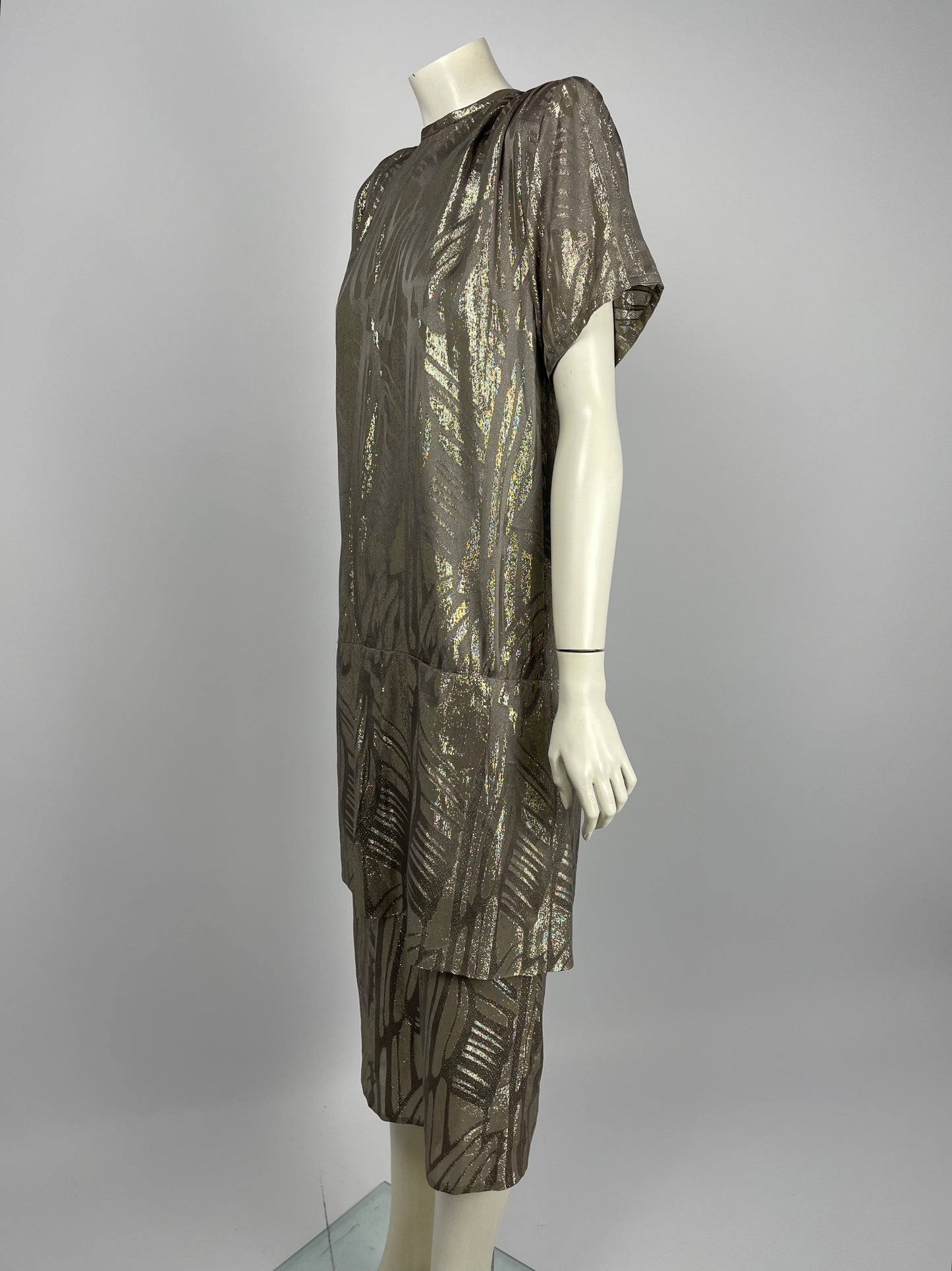 Dior late 1980’s squared fit maxi dress.