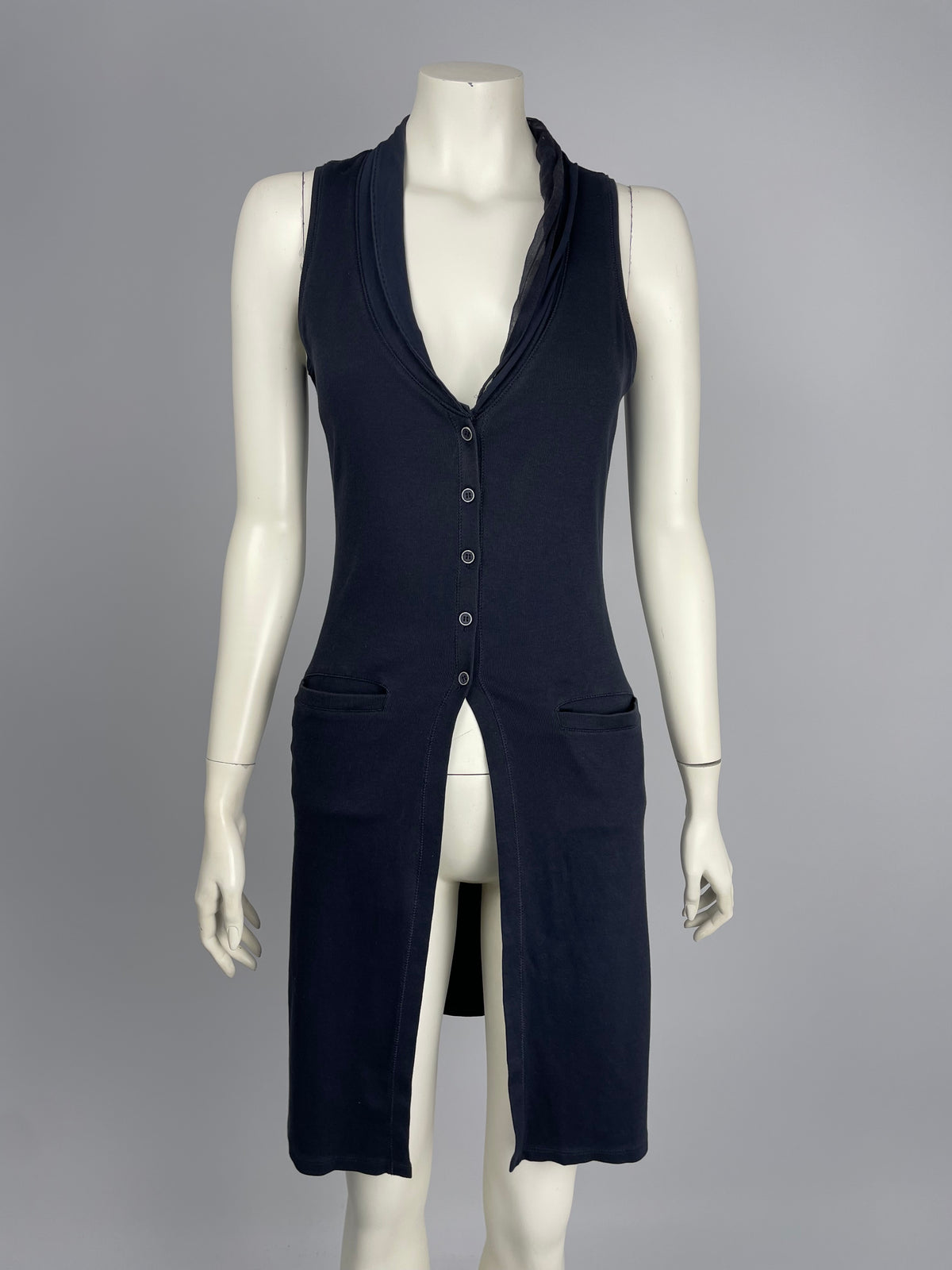 Brunello Cuccinelli 1990’s Cardigan dress.