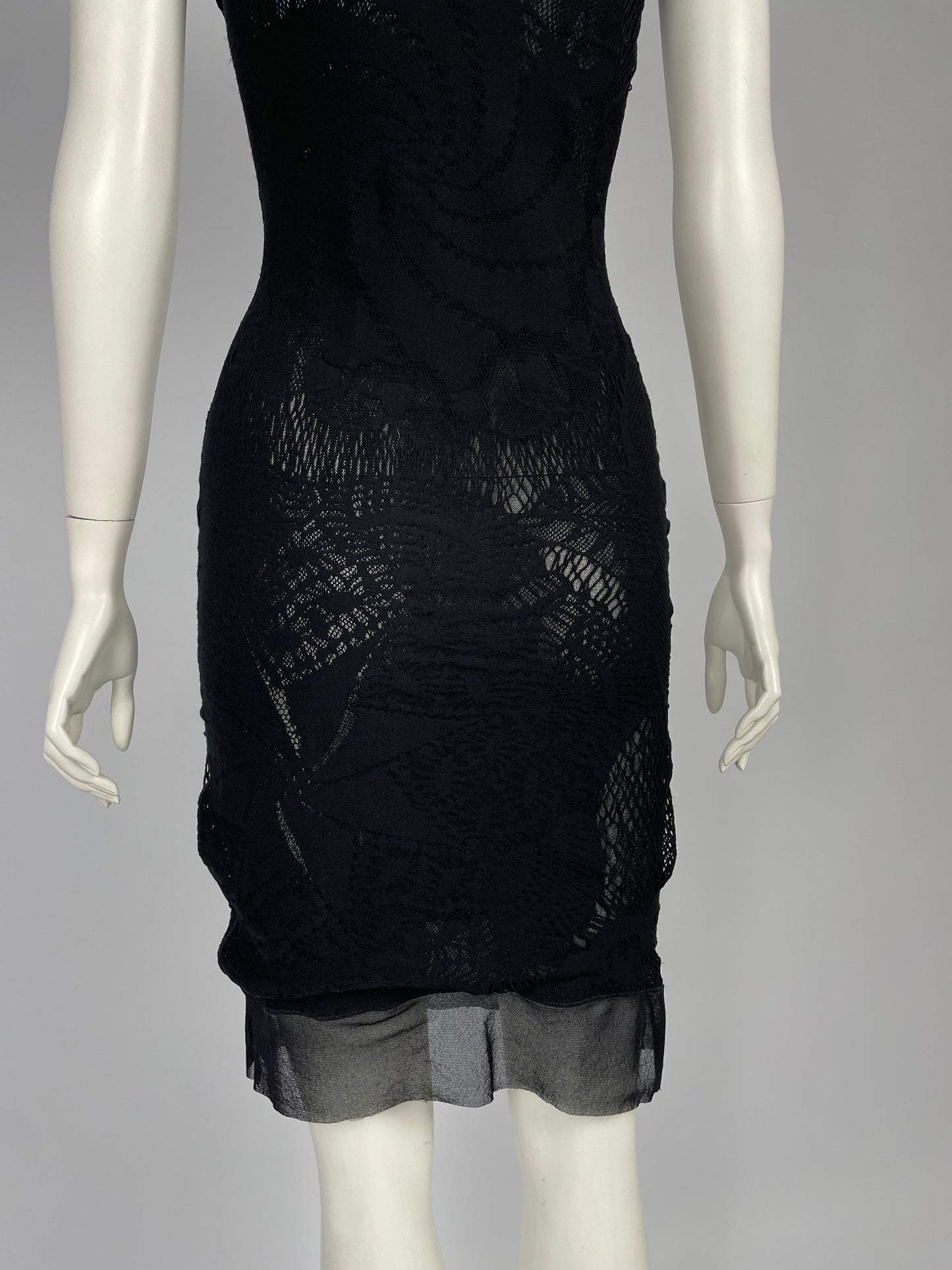 Jean Paul Gaultier S/S 2008 lace dress