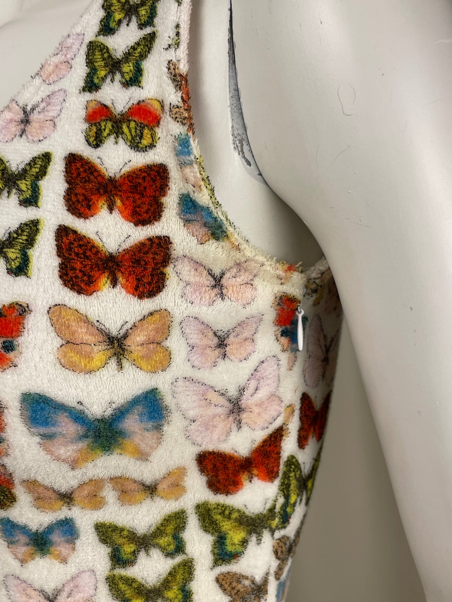 Gianni Versace Couture S/S 2016 Towel Butterfly Dress (M)