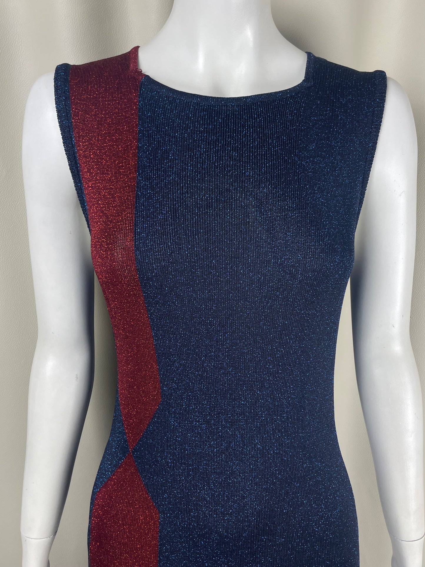 Gianni Versace Couture F/W 1997 Glitter Lurex Dress (M)