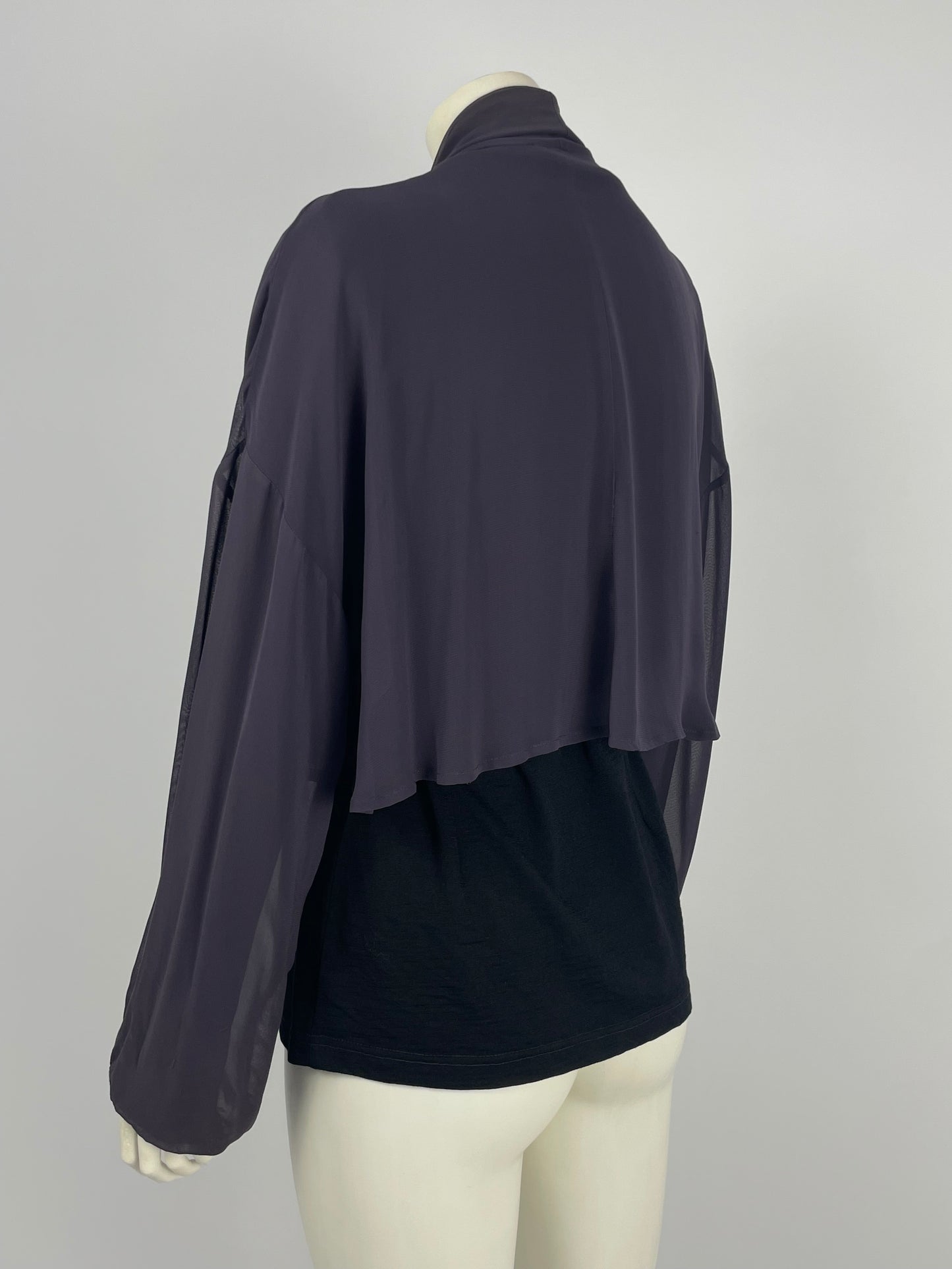 Dolce & Gabbana early 1990’s Double layer tie sweater