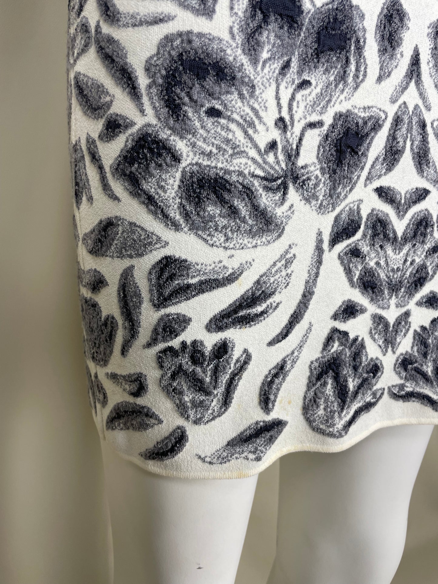 Alexander McQueen 2000’s Knit Printed Dress (S)