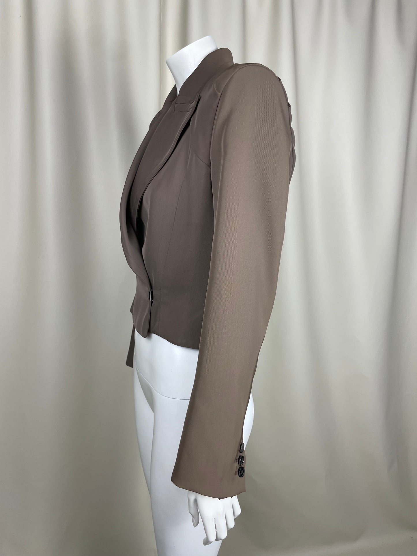 Yves Saint Laurent by Tom Ford S/S 2001 Cropped Blazer (M)