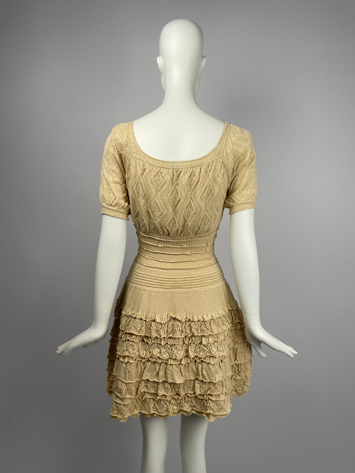Blumarine 2000's Ruffled mini dress