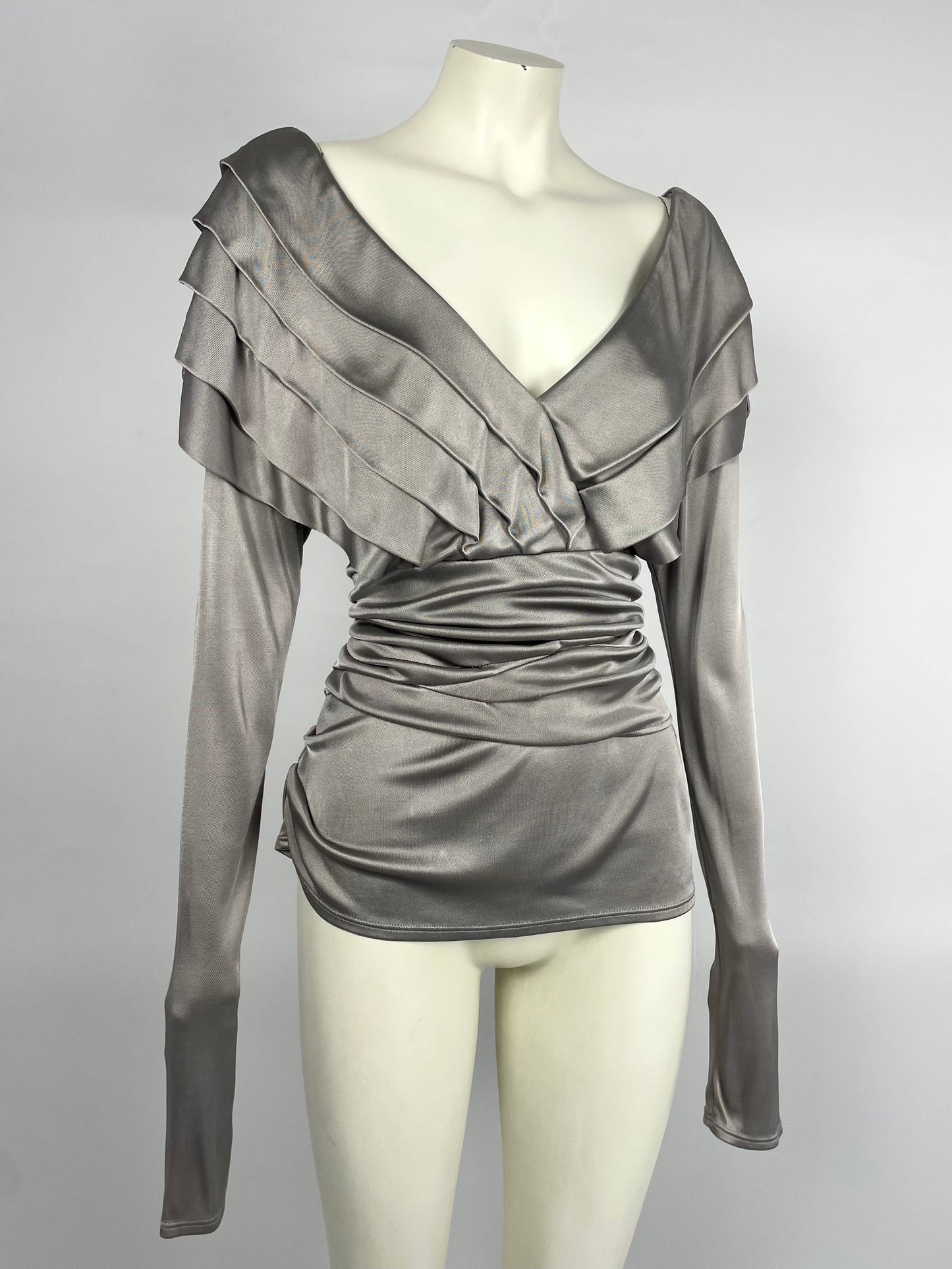 Dior by John Galliano F/W 2007 Pleated blouse