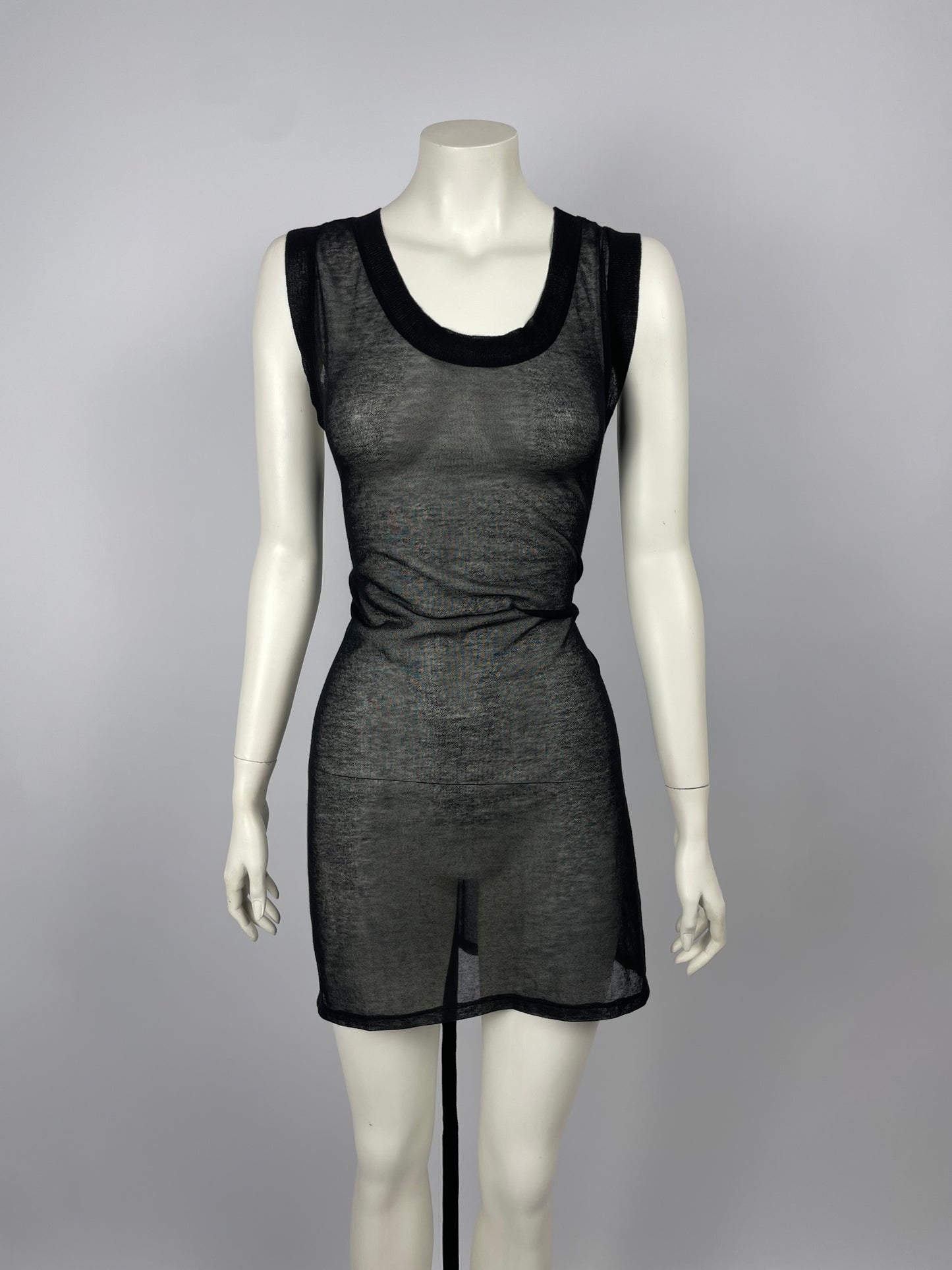 Ann Demeulemeester Tied Mini Dress