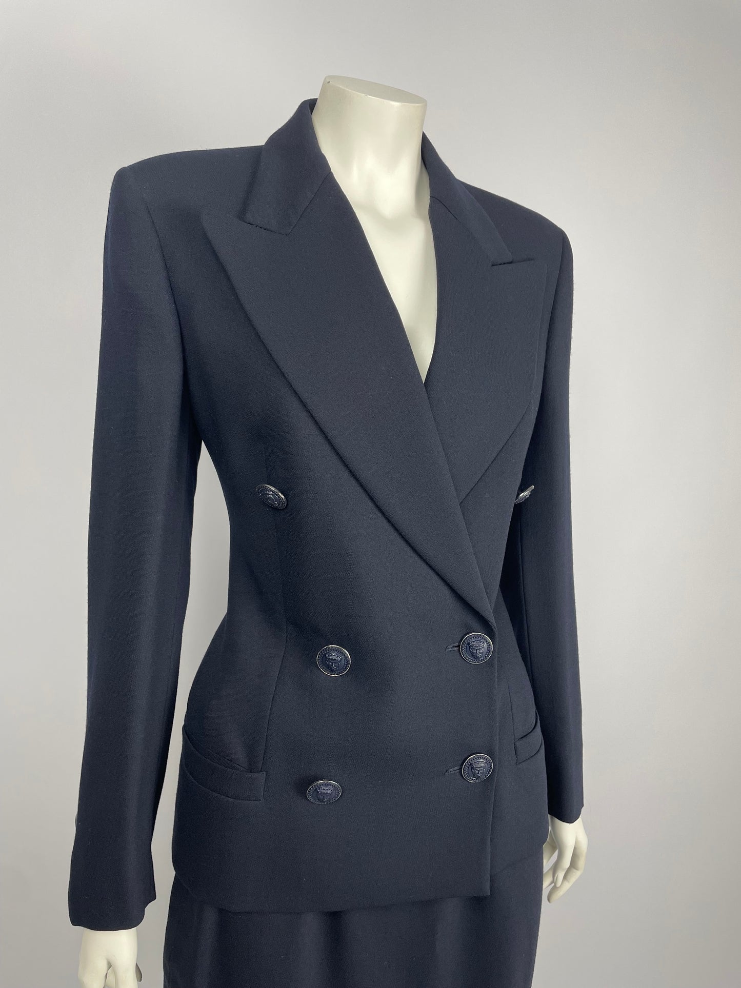 Istante by Gianni Versace early 1990’s double breasted suit