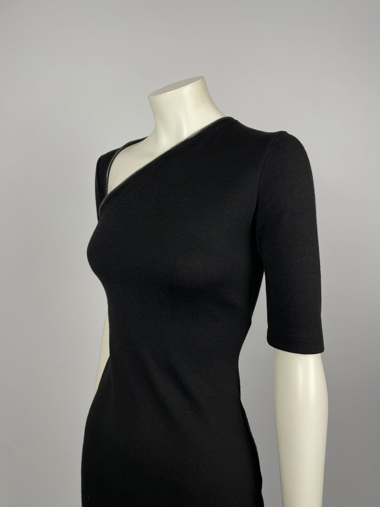 Plein Sud Asymmetrical Zipper Dress
