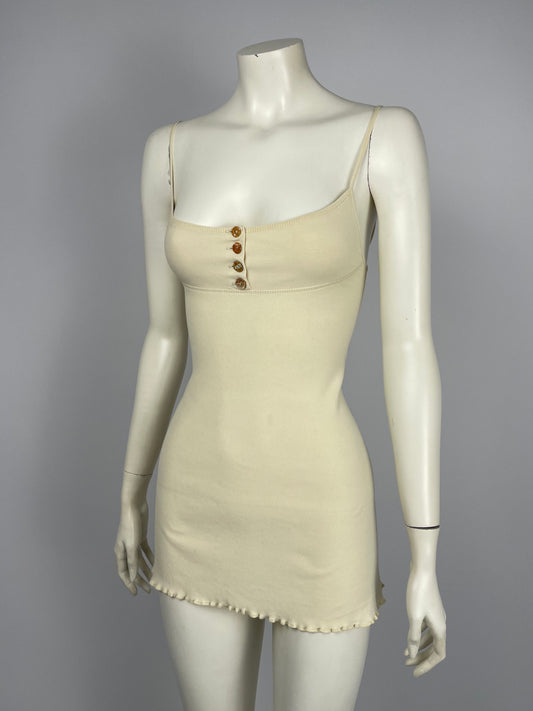 Plein Sud S/S 1993 tie mini dress.
