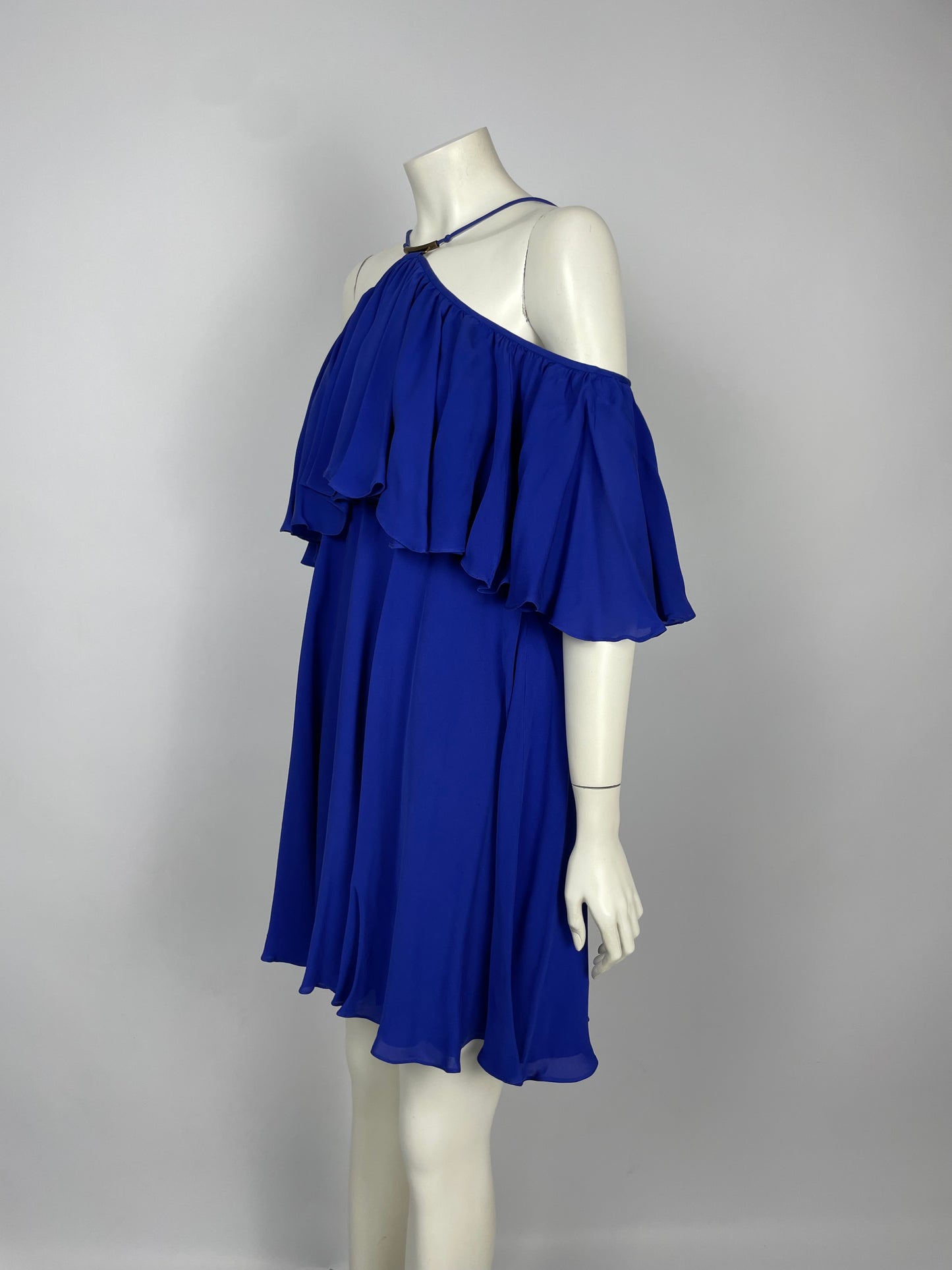 Plein Sud Silk Mini Dress