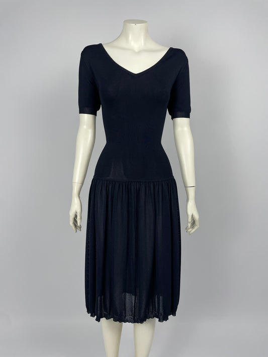 Dolce & Gabbana 1990’s heavy knit maxi dress.