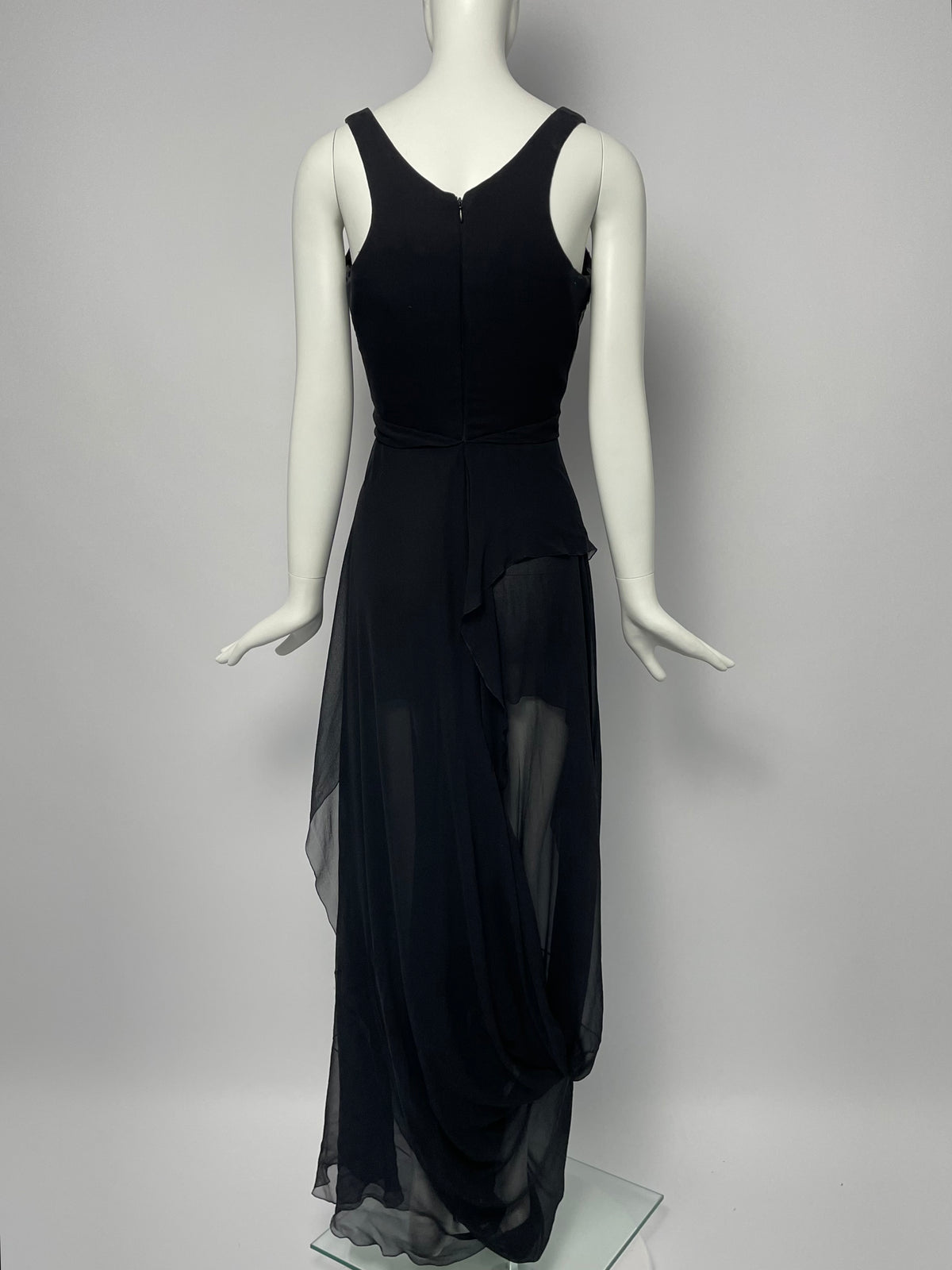 Calvin Klein 1990's silk maxi dress
