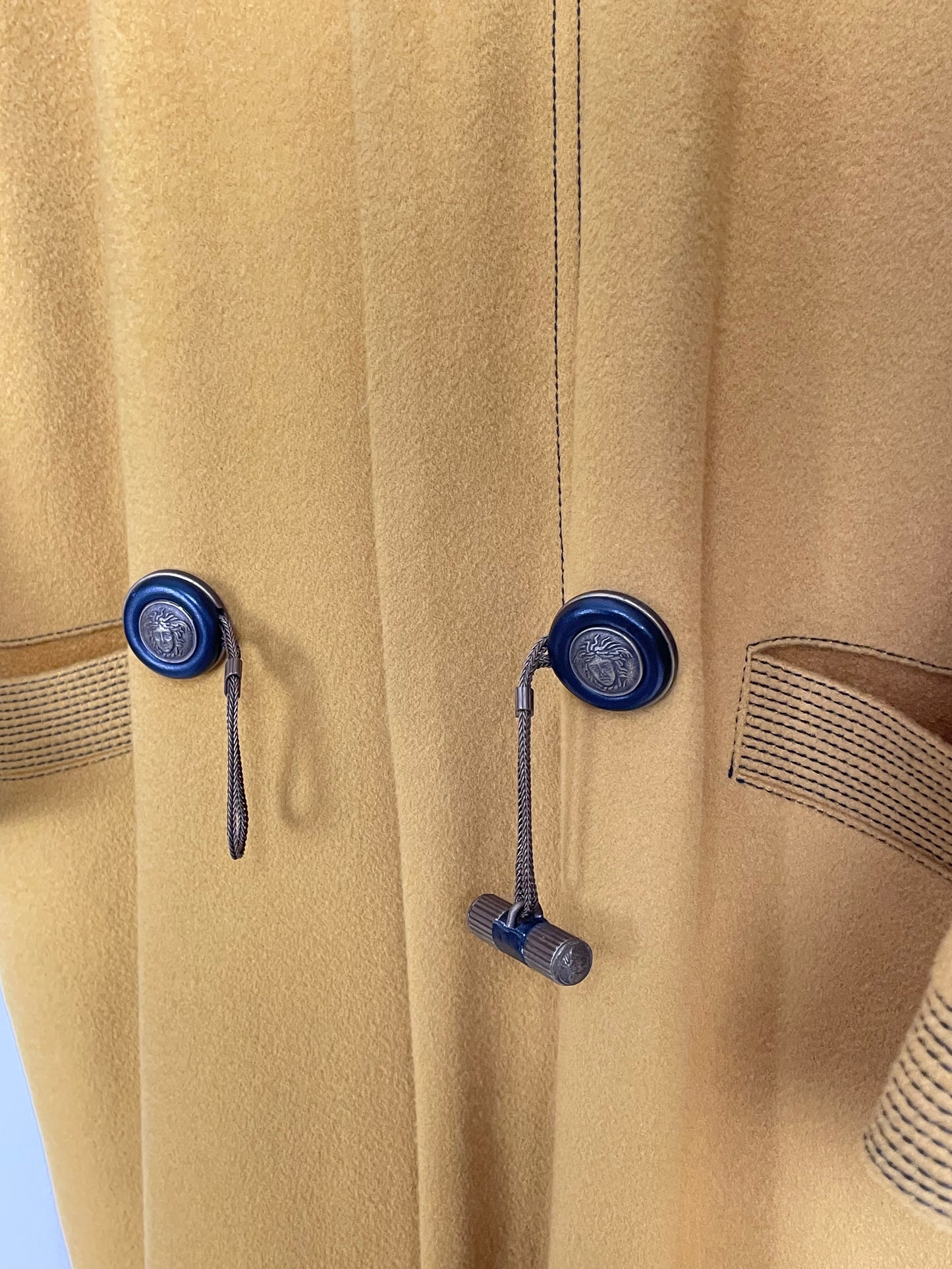 Gianni Versace Man F/W 1992 Wool Coat