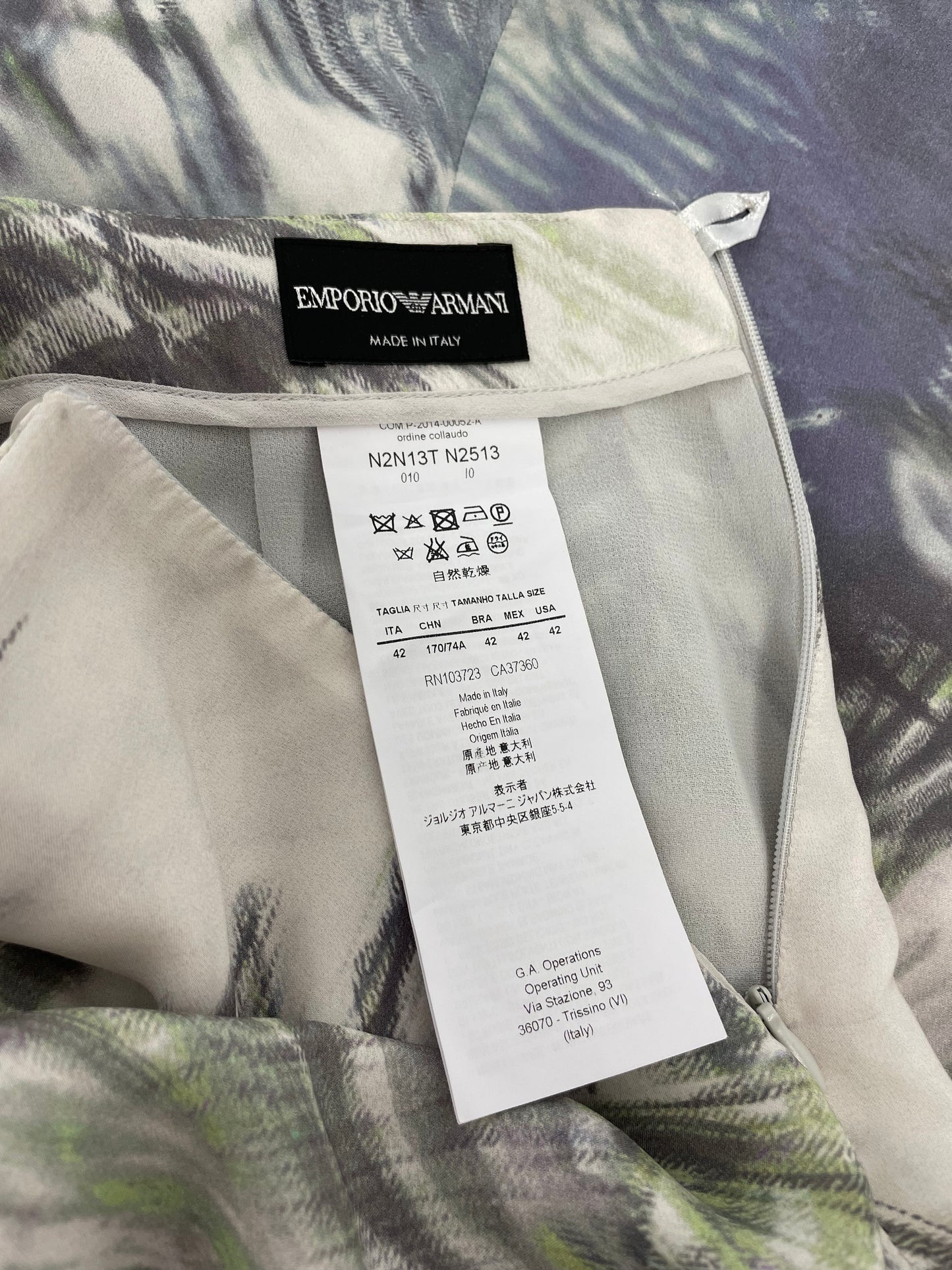 Armani 2000’s floral maxi skirt
