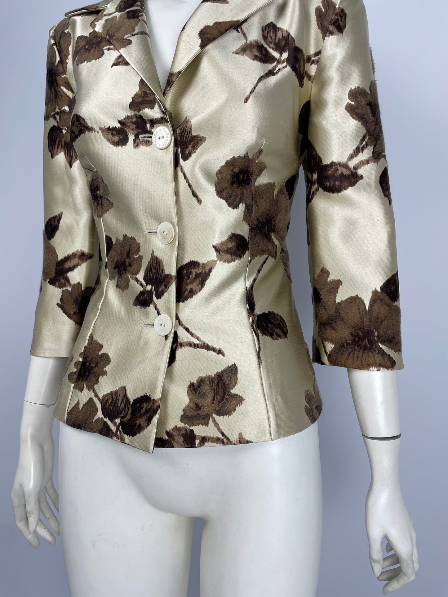 Dolce gabbana S/S 1997 jacquard jacket