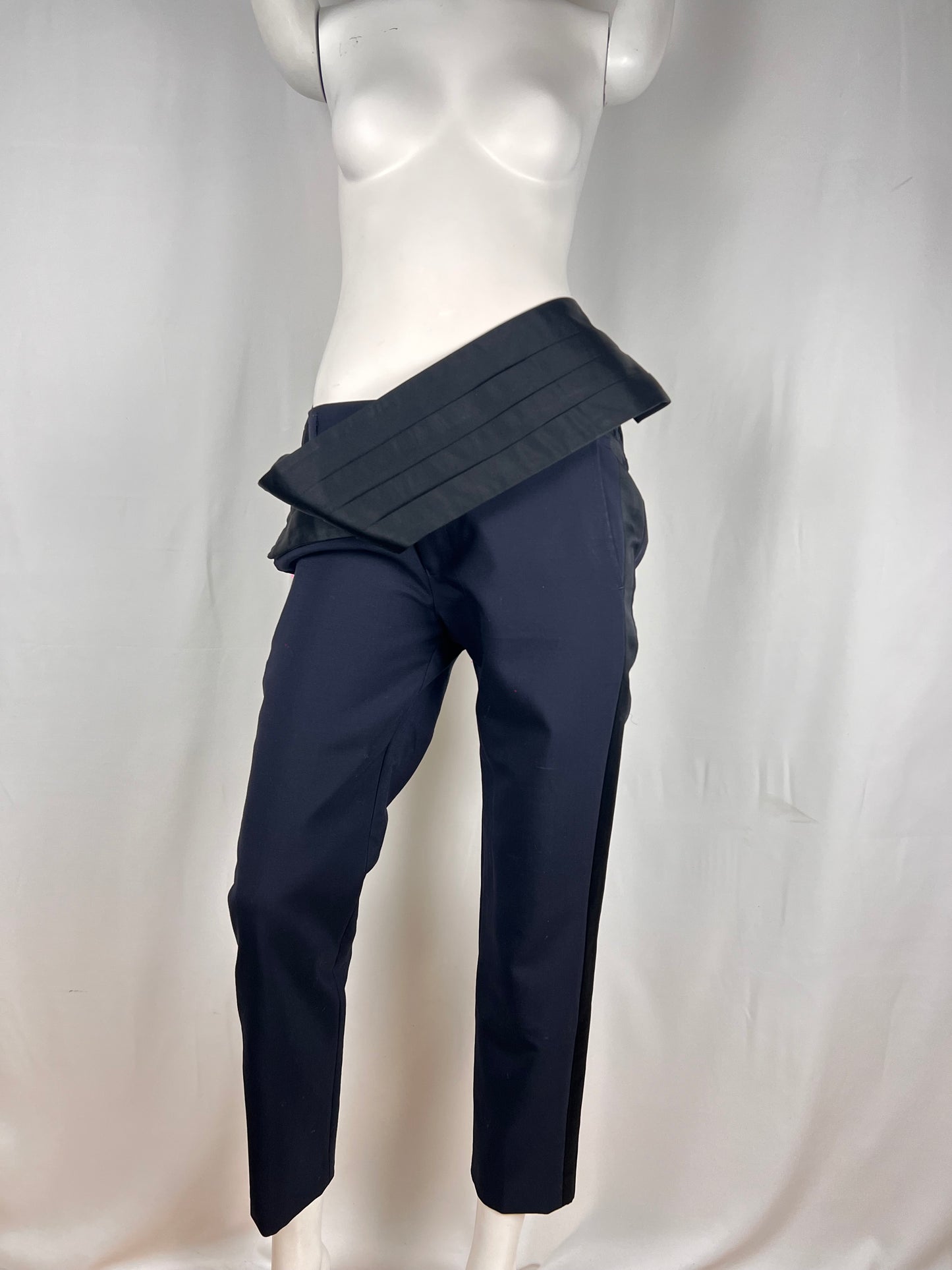 Junya Watanabe Comme des Garçons wool & mohair modulable pants (M)