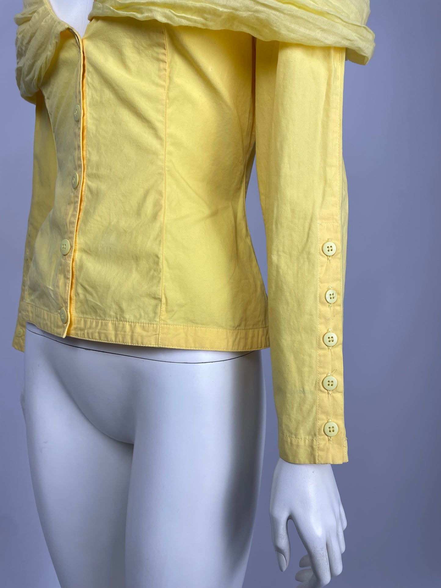 Plein Sud cape blouse