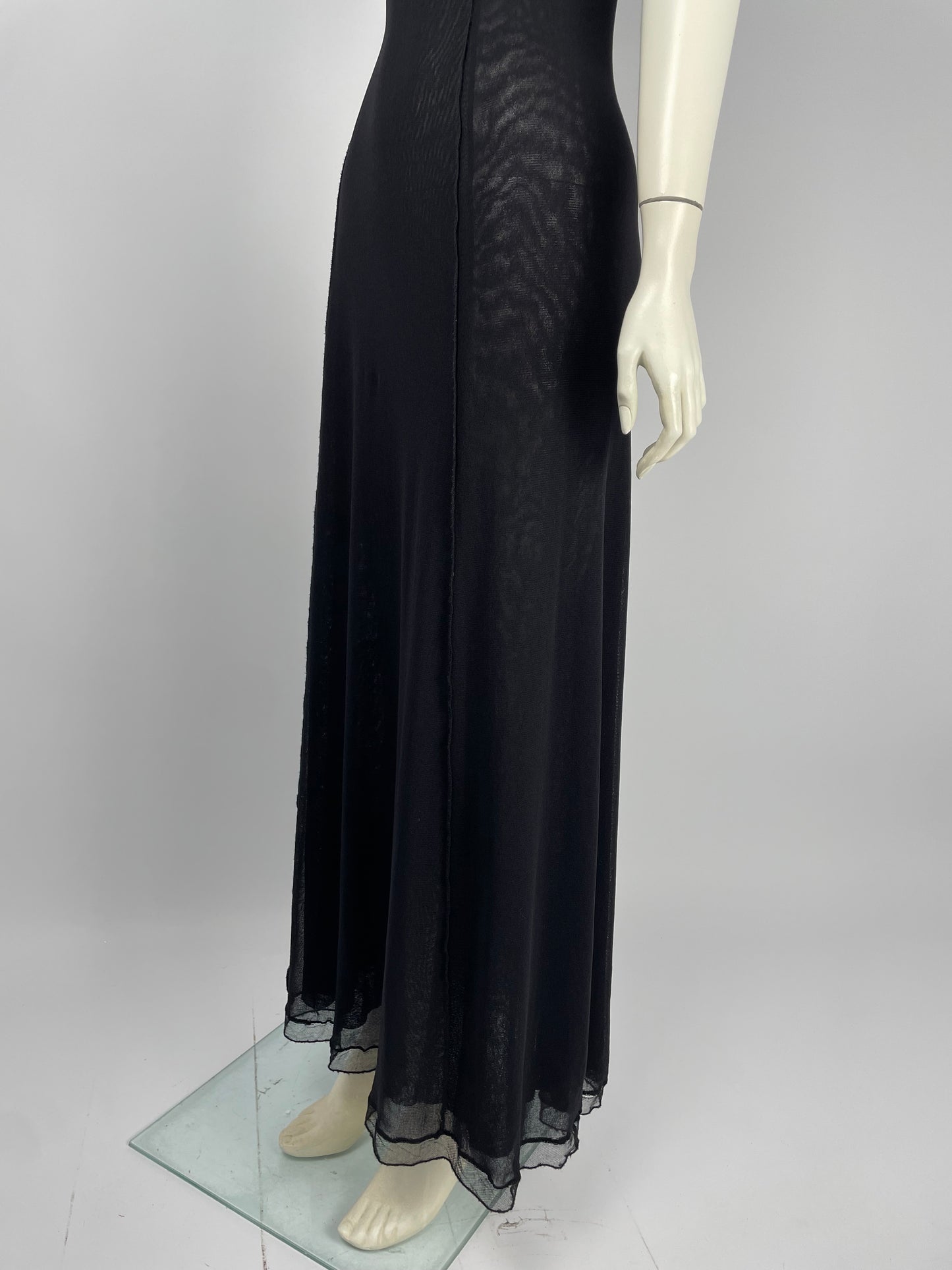 Jean Paul Gaultier 1990’s mesh maxi dress