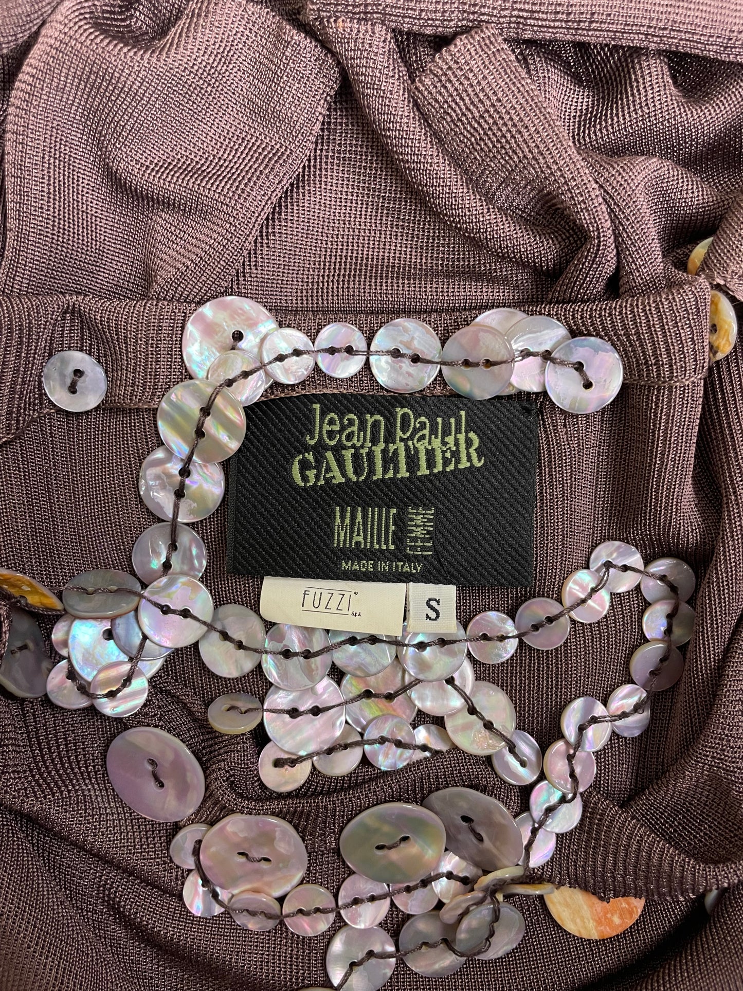 Jean Paul Gaultier S/S 2003 Mini Dress Pearls